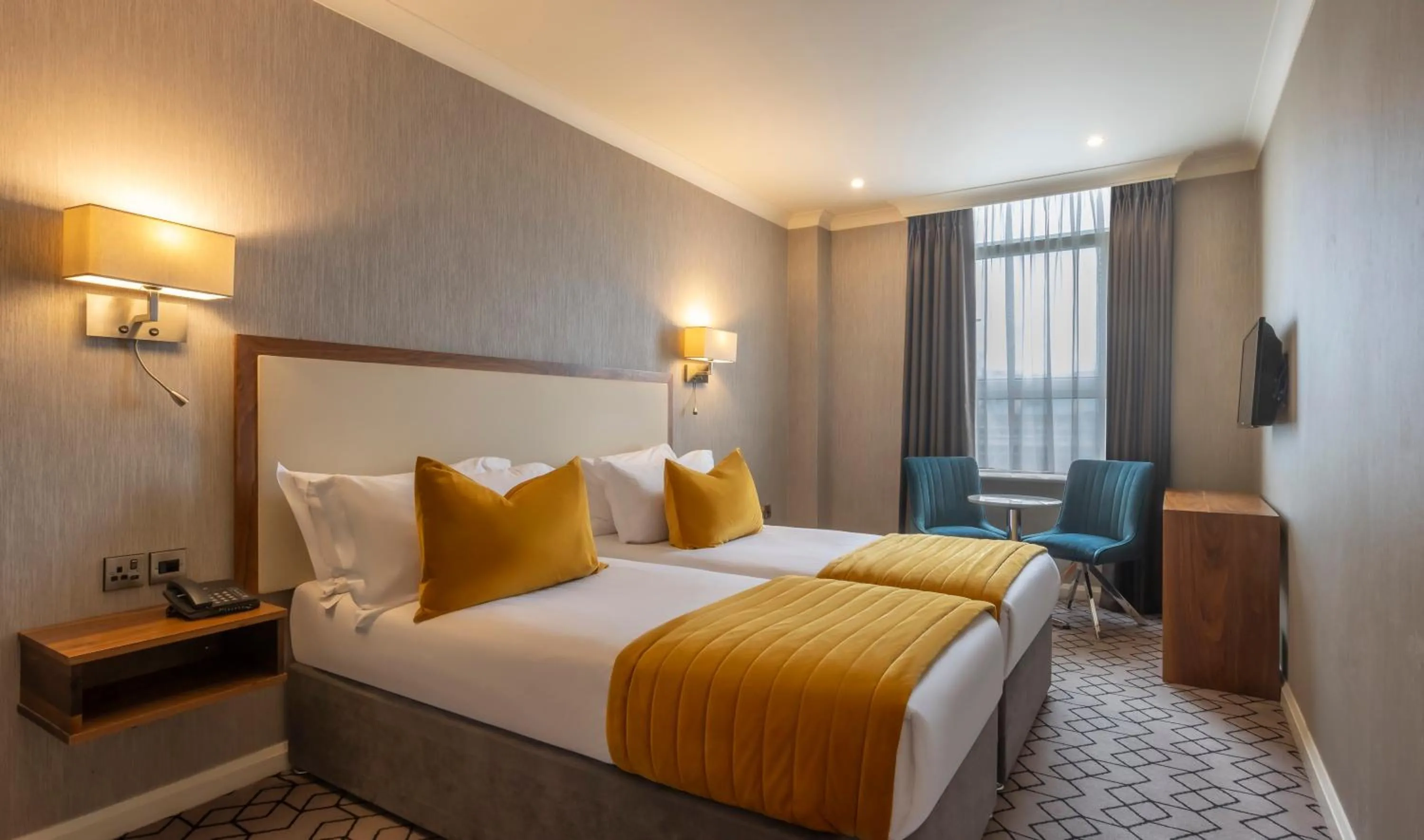 Bed in The Victoria Hotel