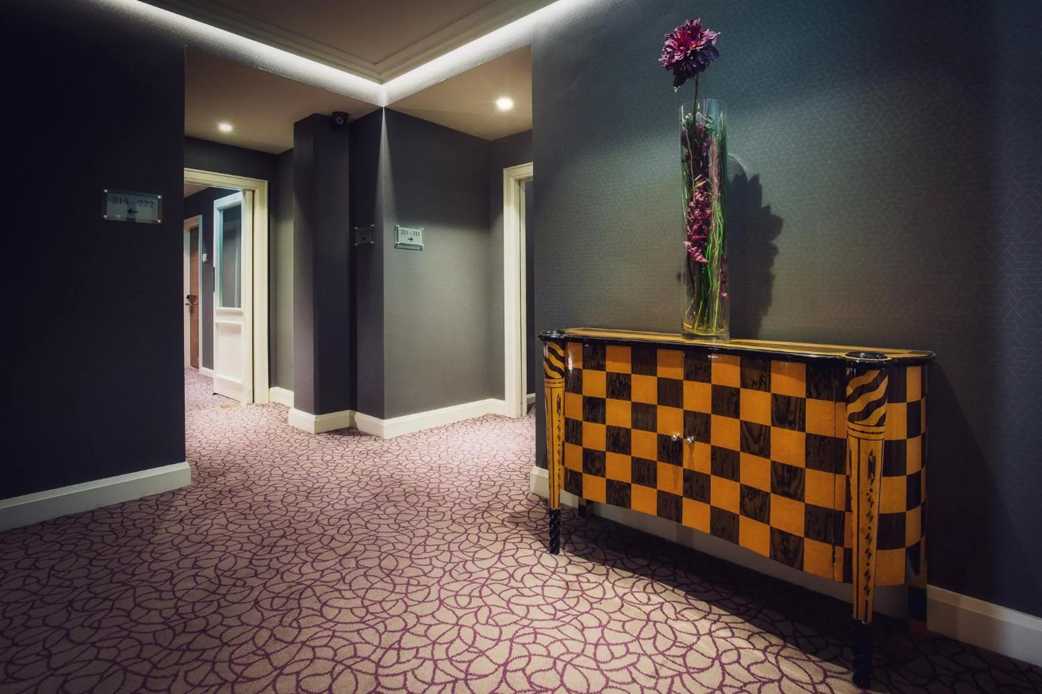 Floor plan in The Victoria Hotel