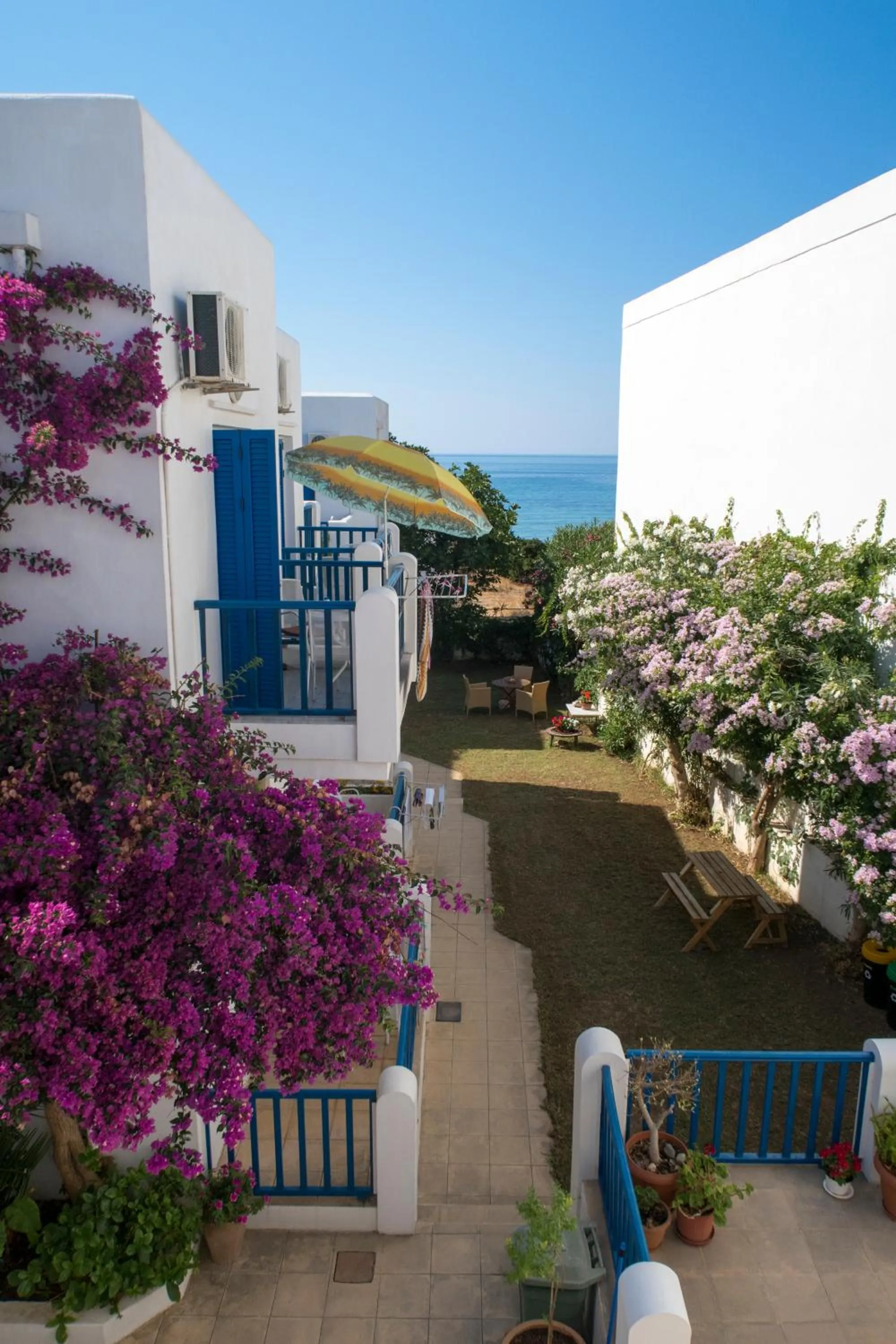 Sea view in Astra Hotel Apartments