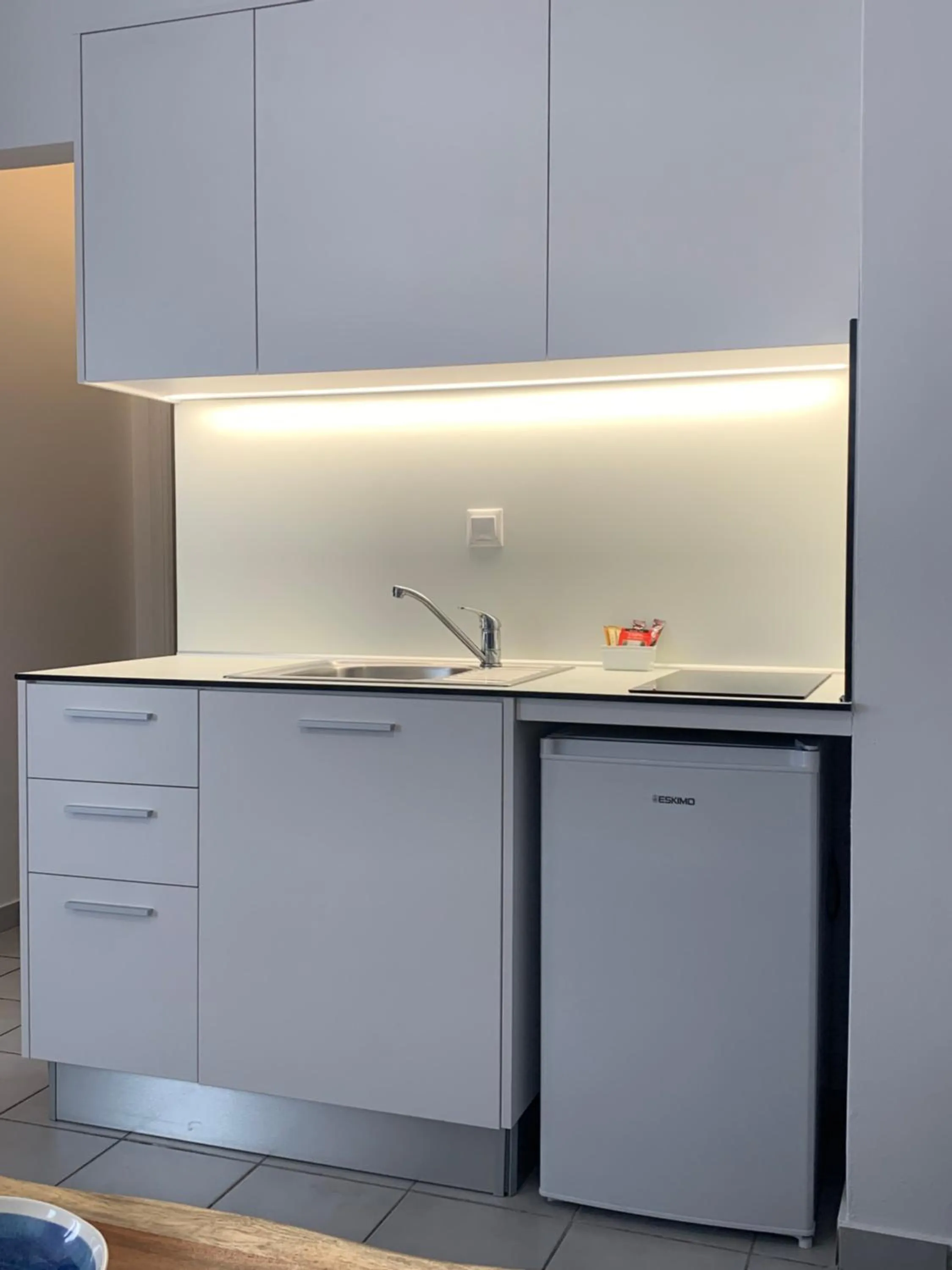 Kitchen or kitchenette in Astra Hotel Apartments