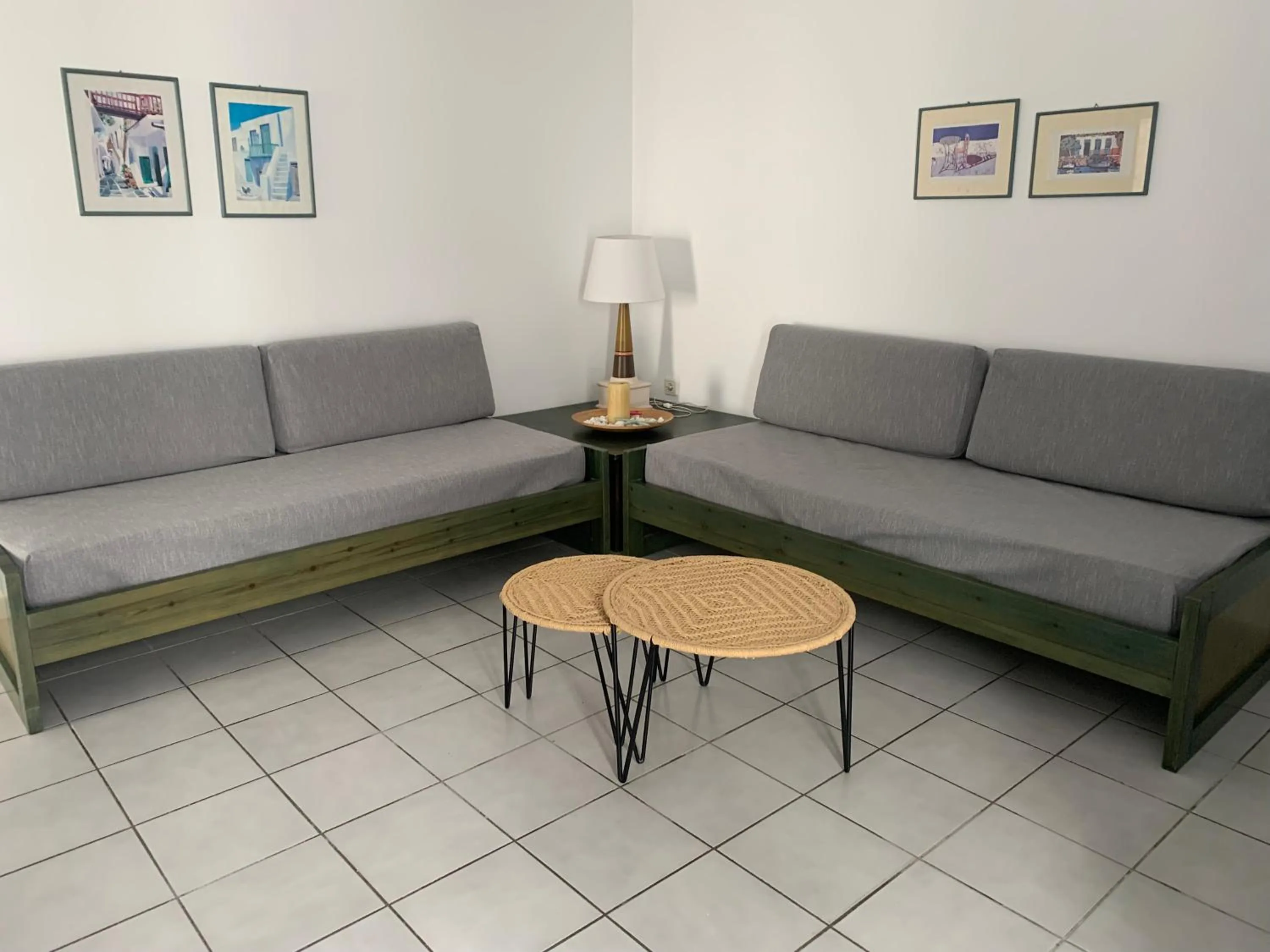 Seating area in Astra Hotel Apartments