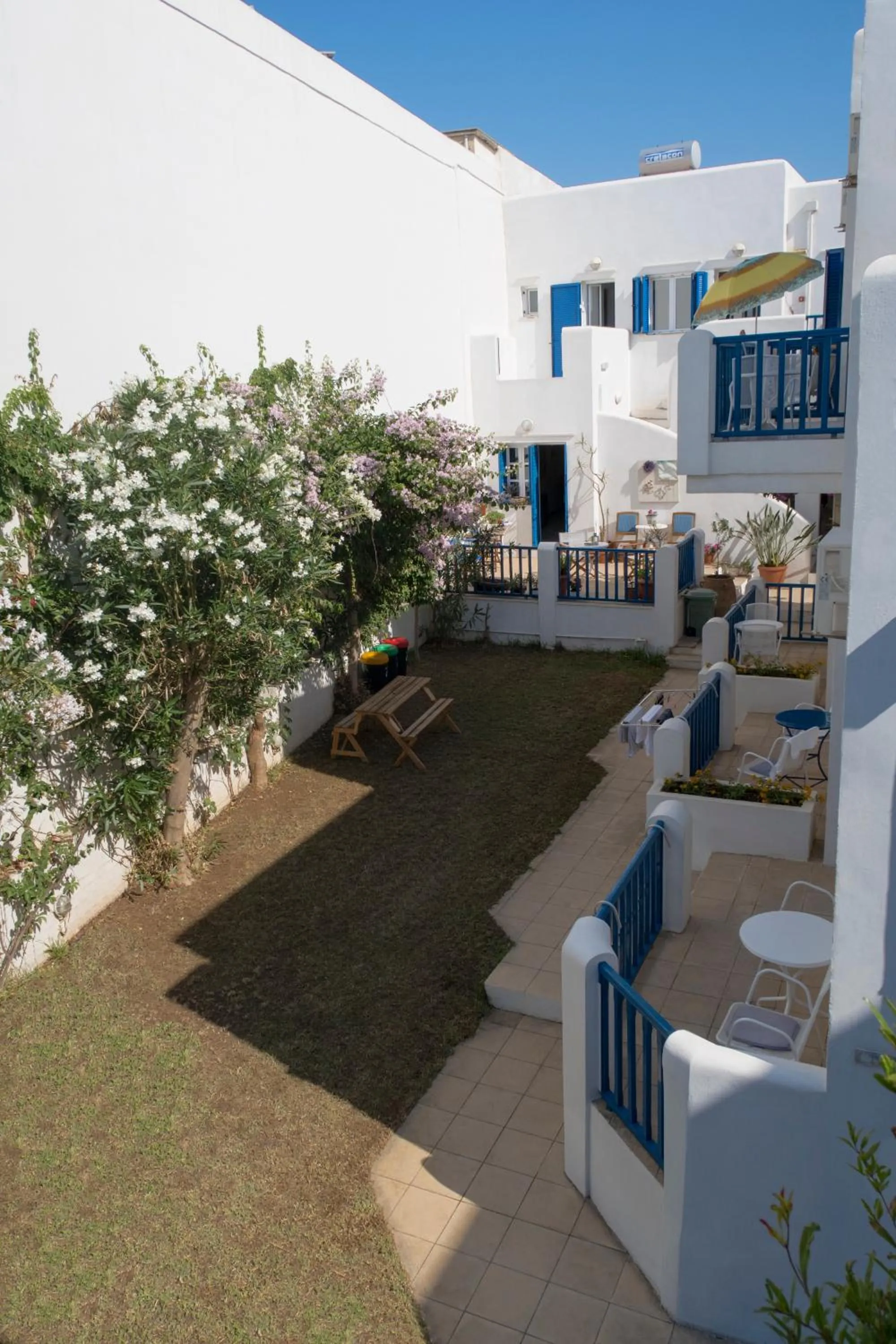 Garden view in Astra Hotel Apartments