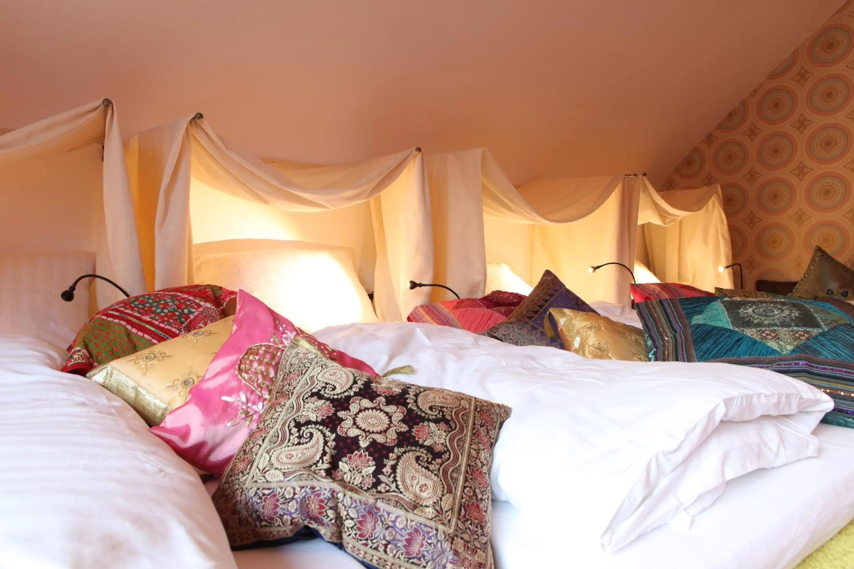 Bed in Hostel die Wohngemeinschaft