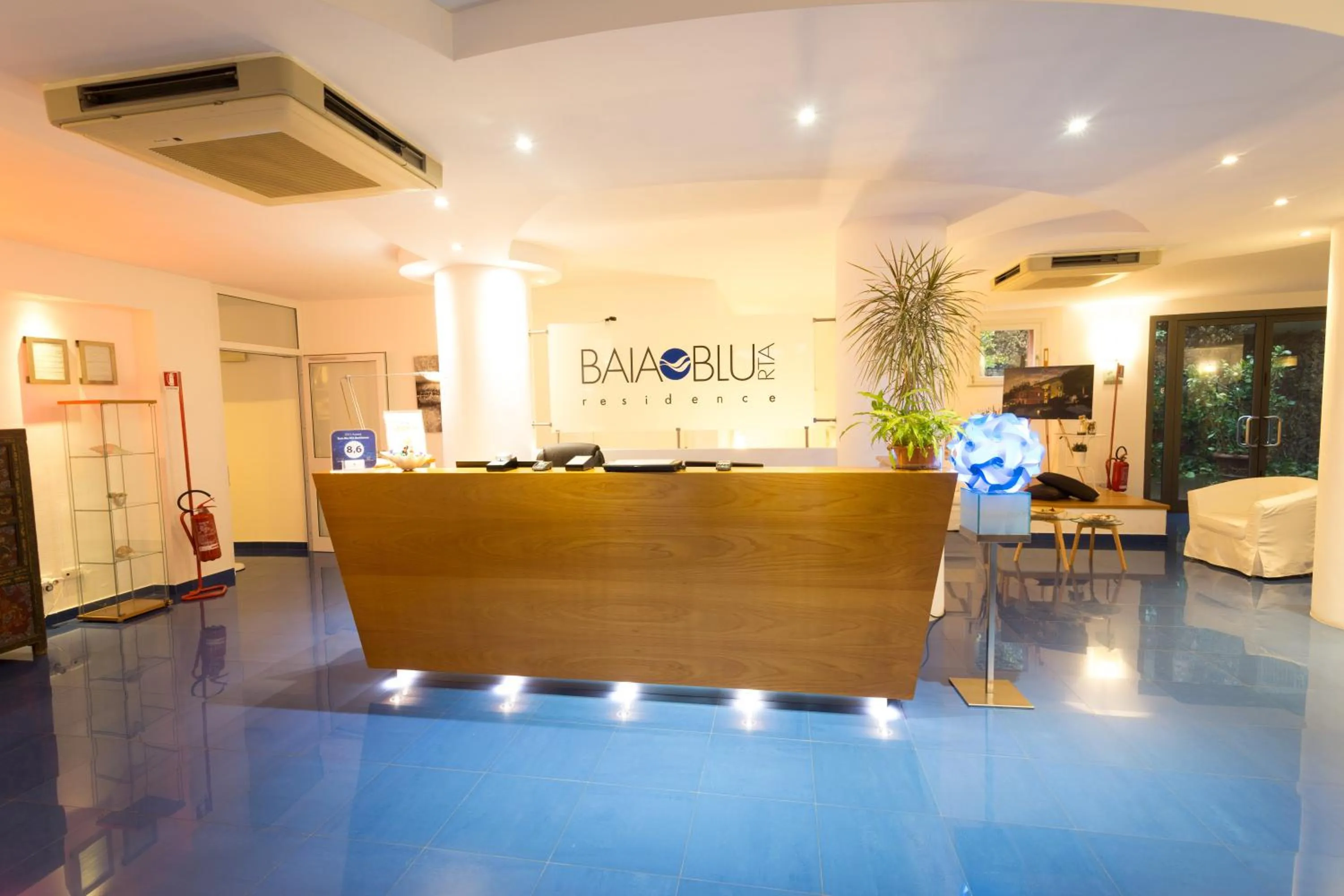 Lobby or reception in Baia Blu RTA Residence