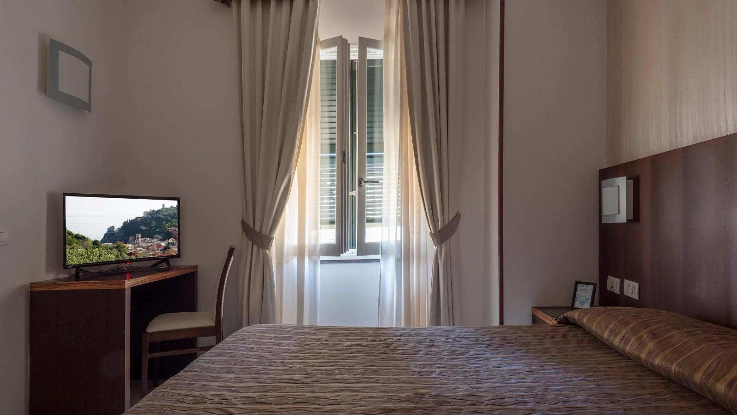 Bed in Hotel Margherita