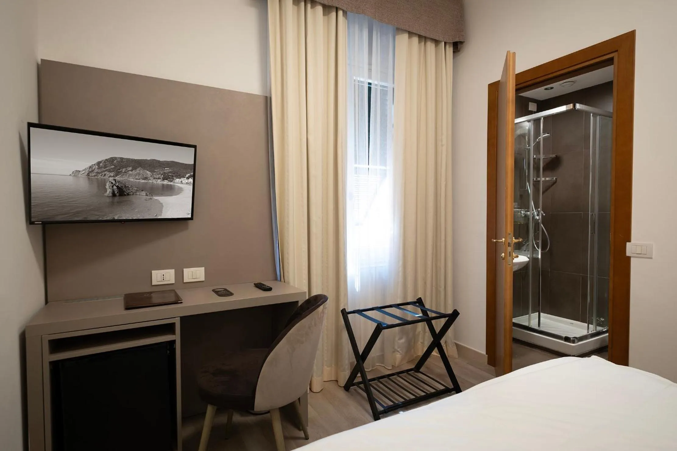 Bed in Hotel Margherita