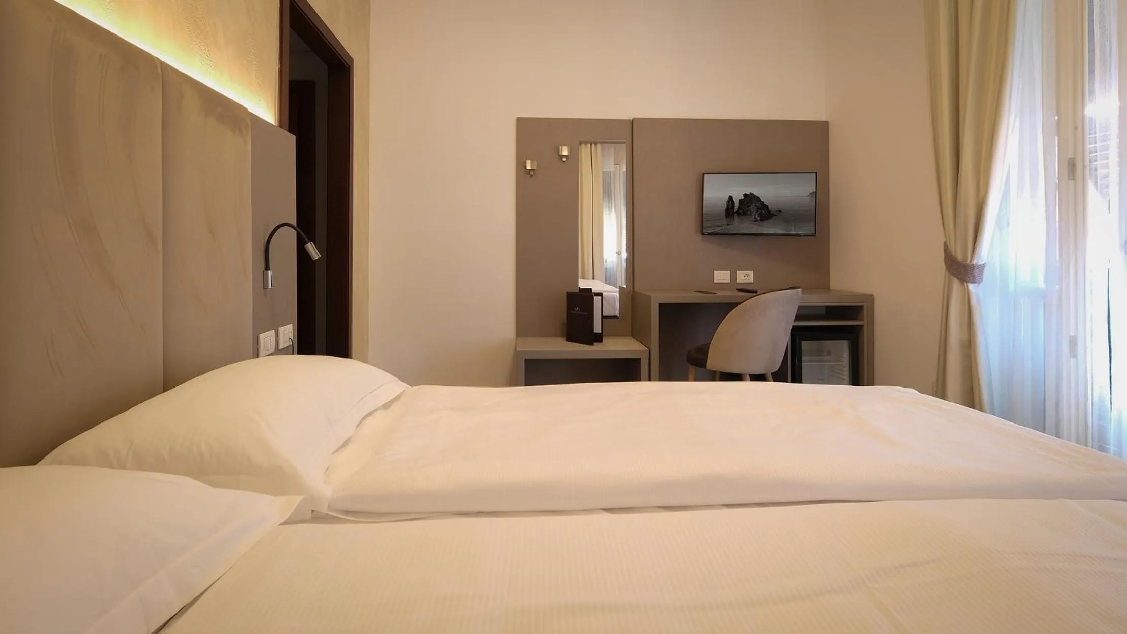 Bed in Hotel Margherita