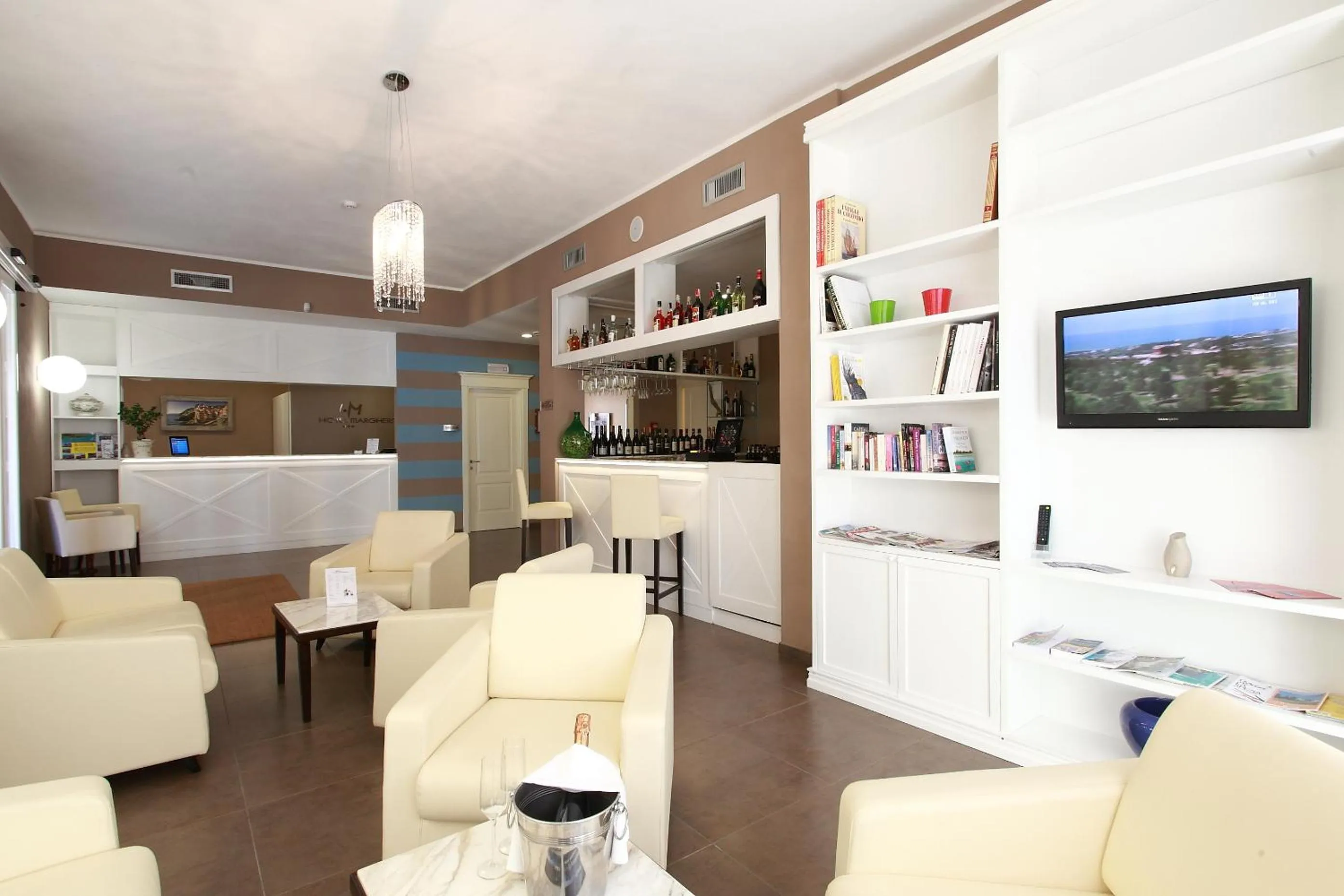 Lounge or bar in Hotel Margherita