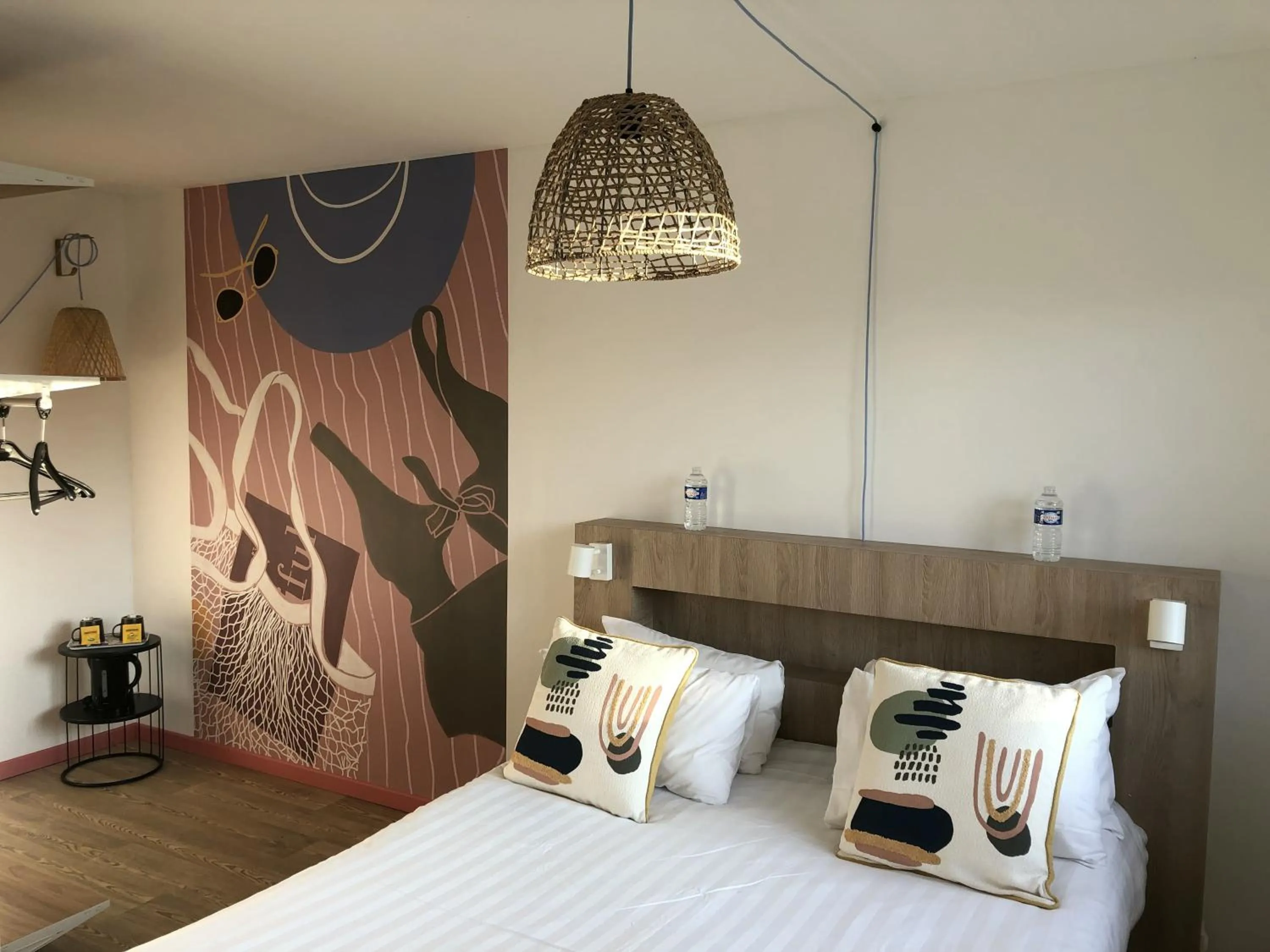 Bed in Hôtel Heod - Binic - Saint-Quay-Portrieux