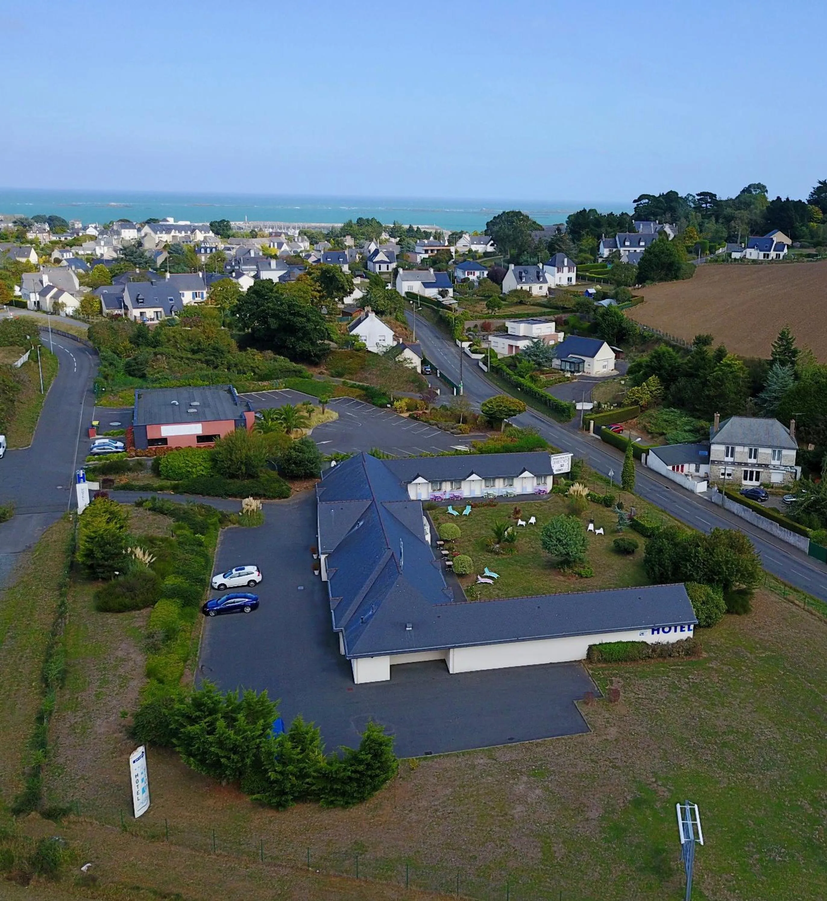 Bird's eye view in Hôtel Heod - Binic - Saint-Quay-Portrieux