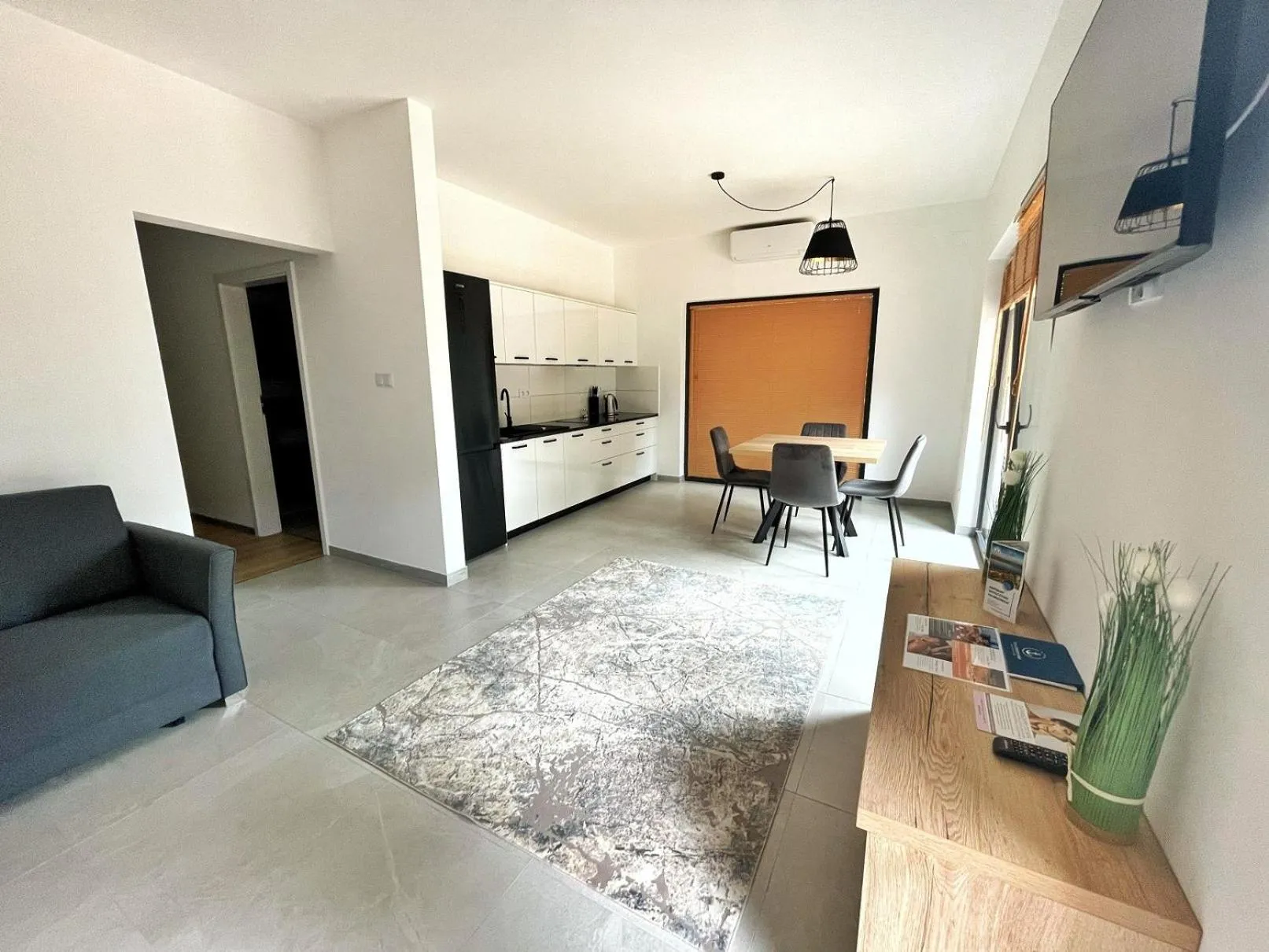 Kitchen or kitchenette in Hotel Robert's Port