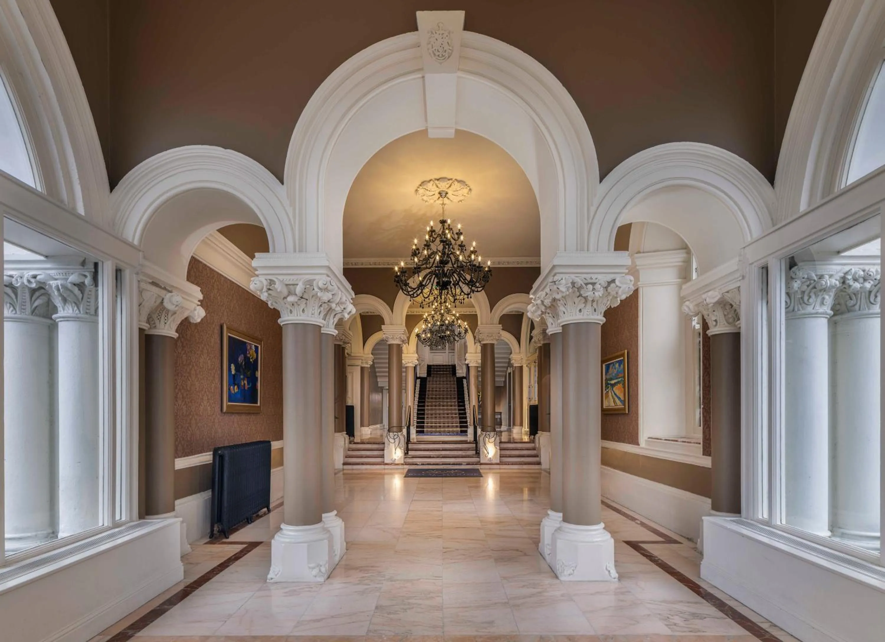 Lobby or reception in Royal Marine Hotel