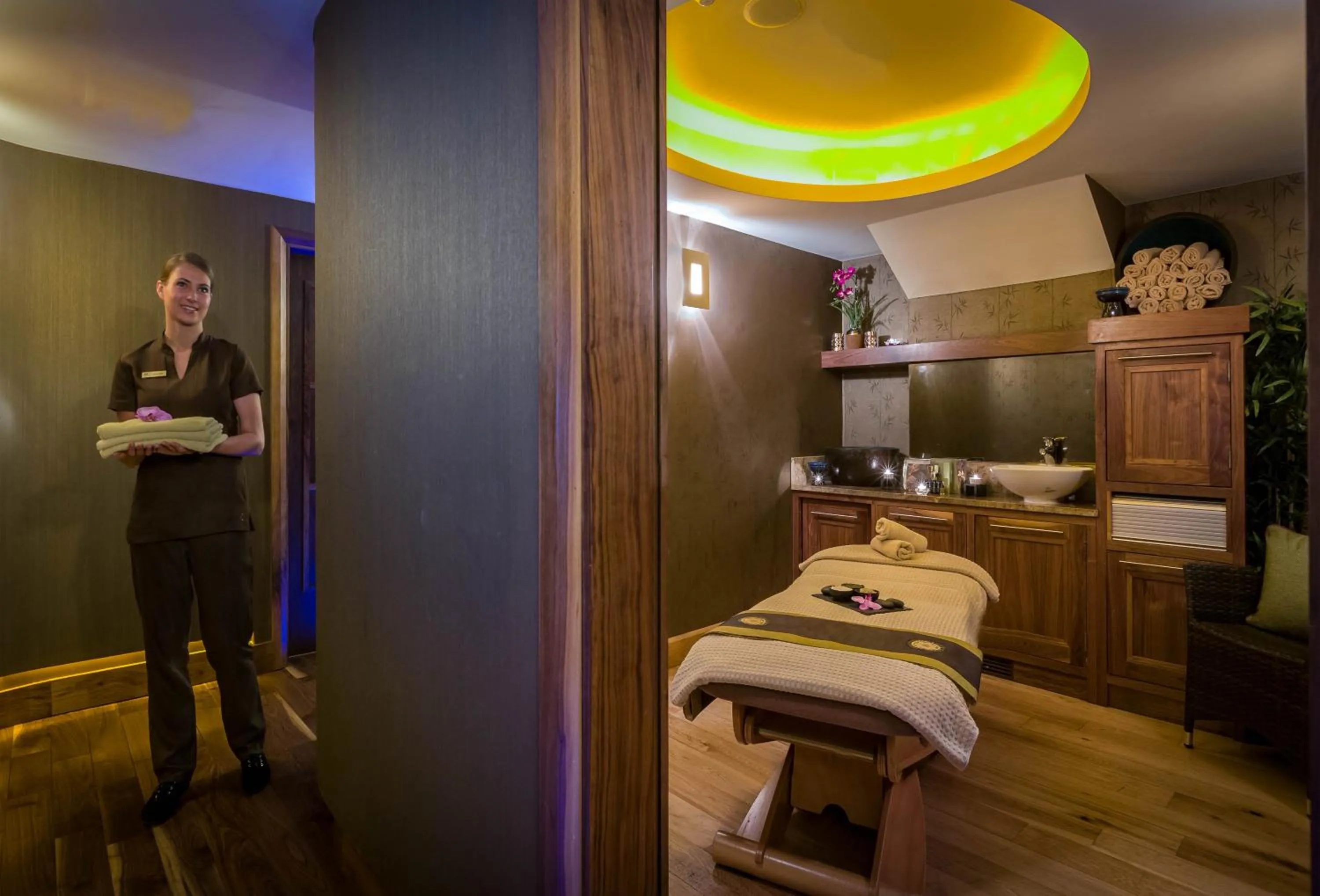 Staff in Royal Marine Hotel