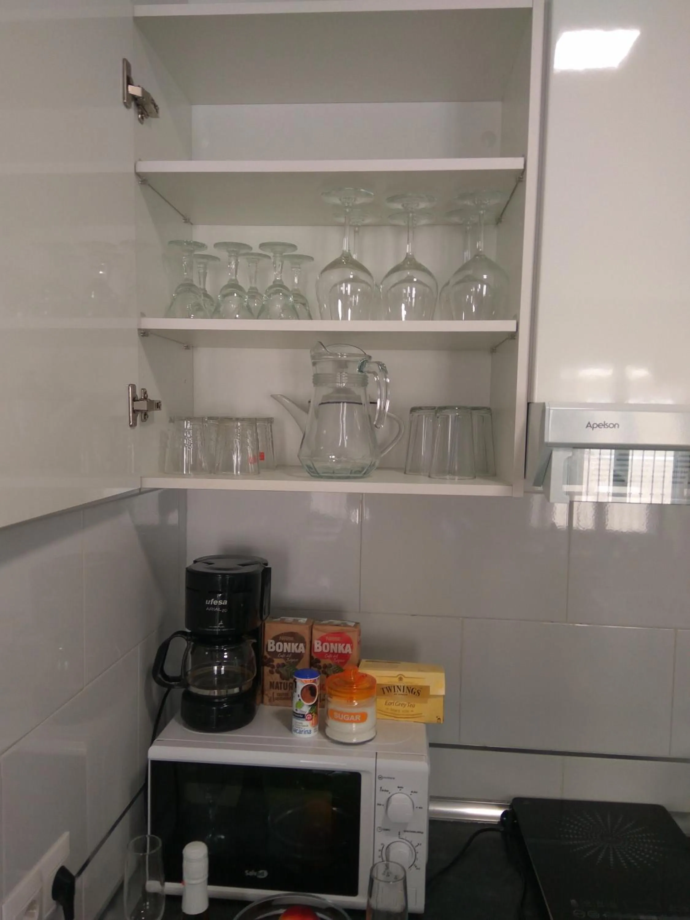 Coffee/tea facilities in Viviendas Turísticas La Merced