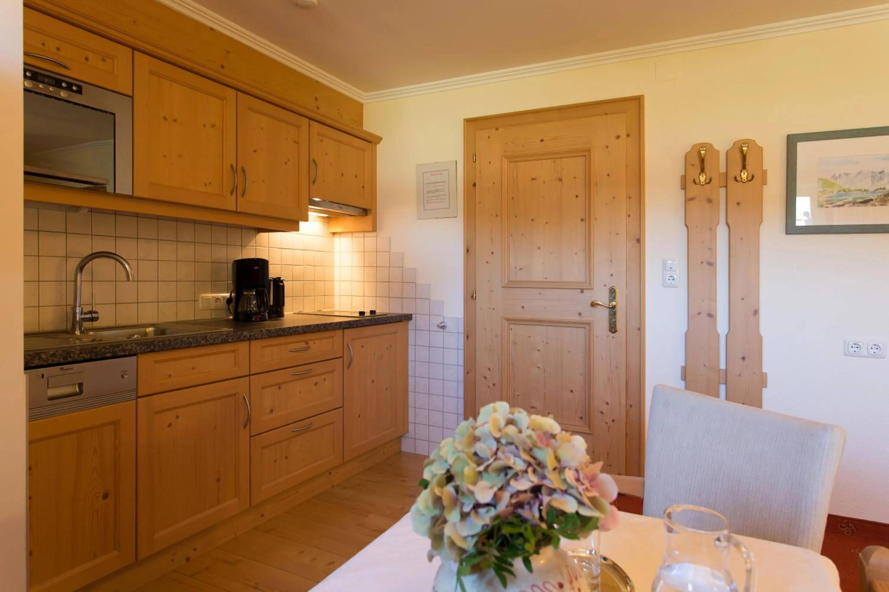 Kitchen or kitchenette in Landhaus Zauser