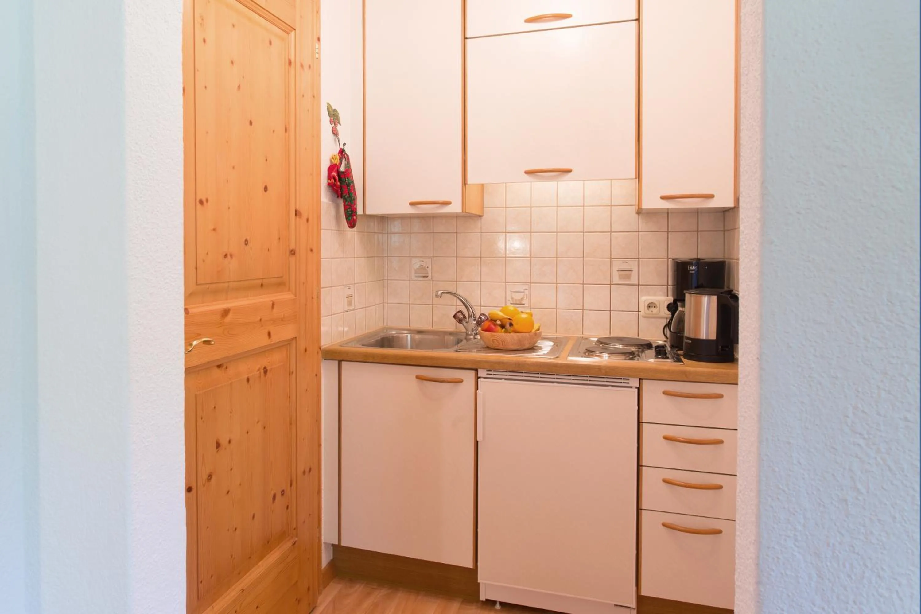 Kitchen or kitchenette in Landhaus Zauser