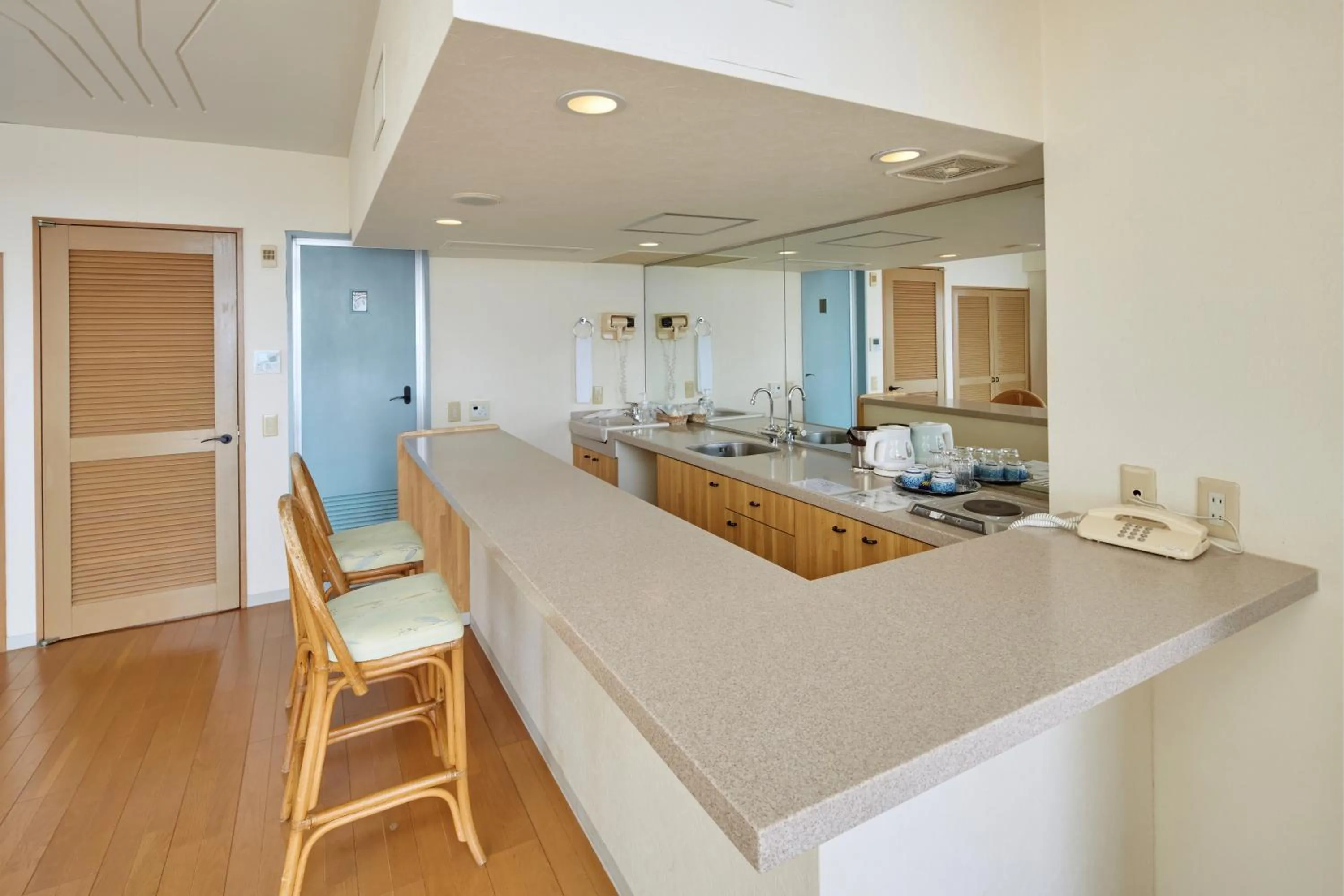 Kitchen or kitchenette in Hotel Mahaina Wellness Resorts Okinawa