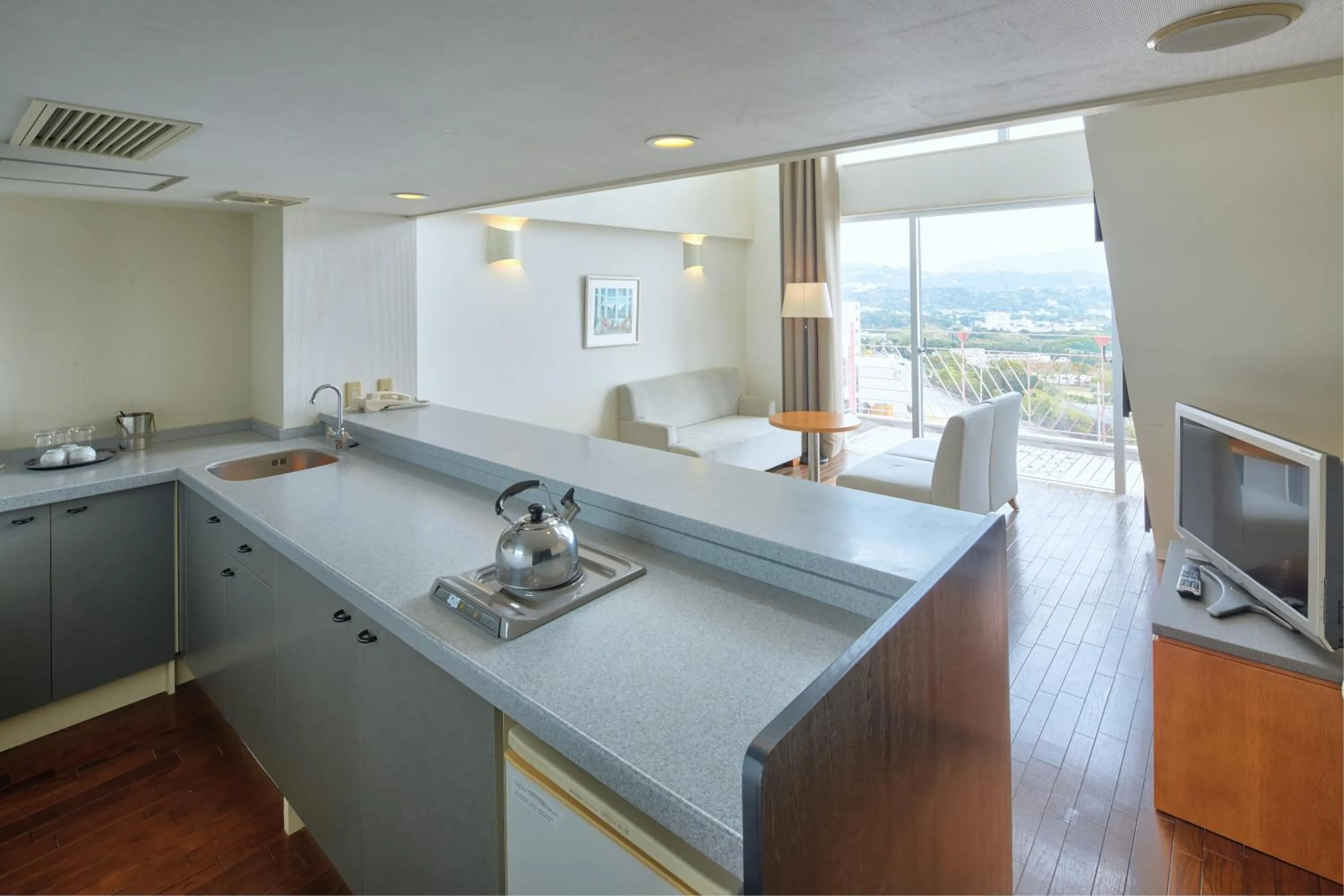 Kitchen or kitchenette in Hotel Mahaina Wellness Resorts Okinawa