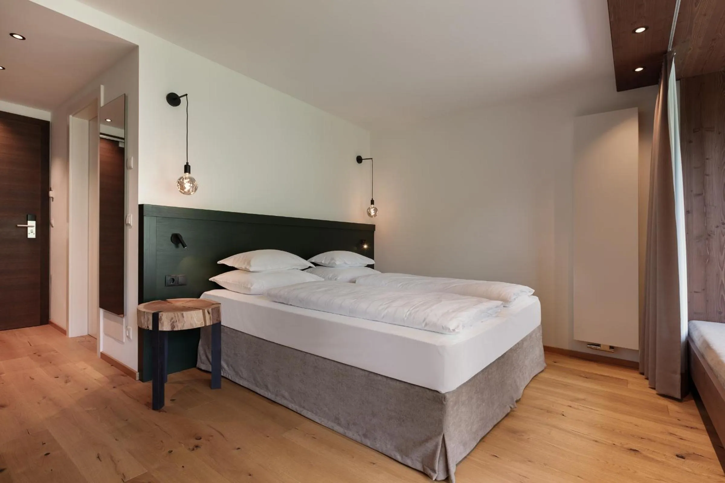 Bed in Alpine Life Hotel Anabel