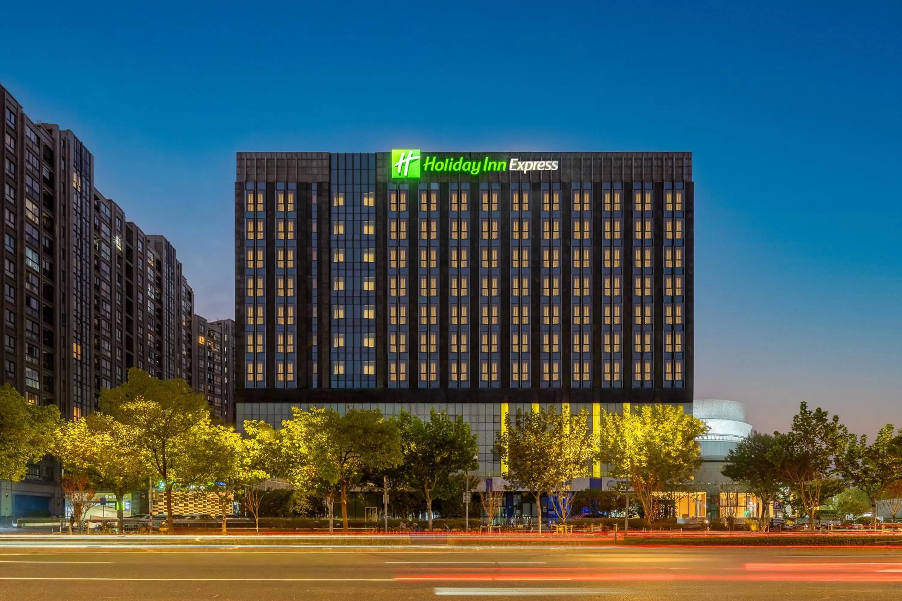 Property building in Holiday Inn Express Shanghai Jinsha by IHG
