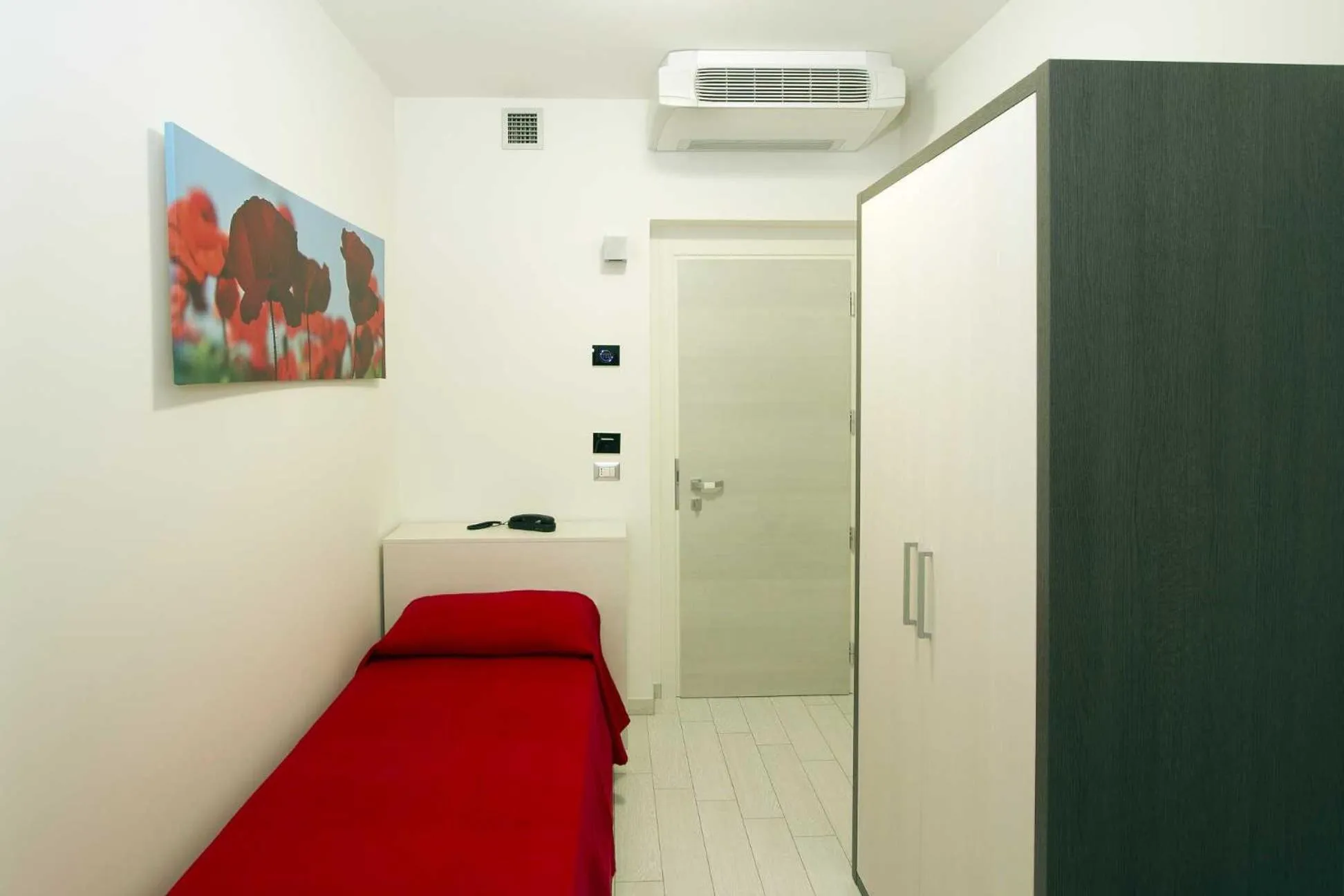 Bed in Hotel La Maestra