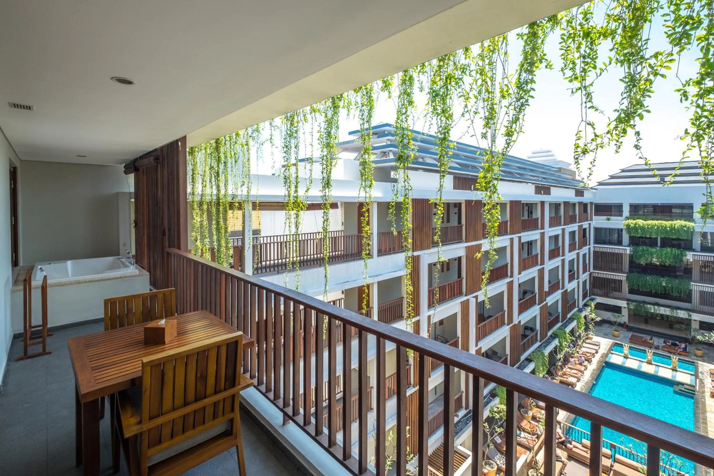 Balcony/Terrace in The Magani Hotel and Spa