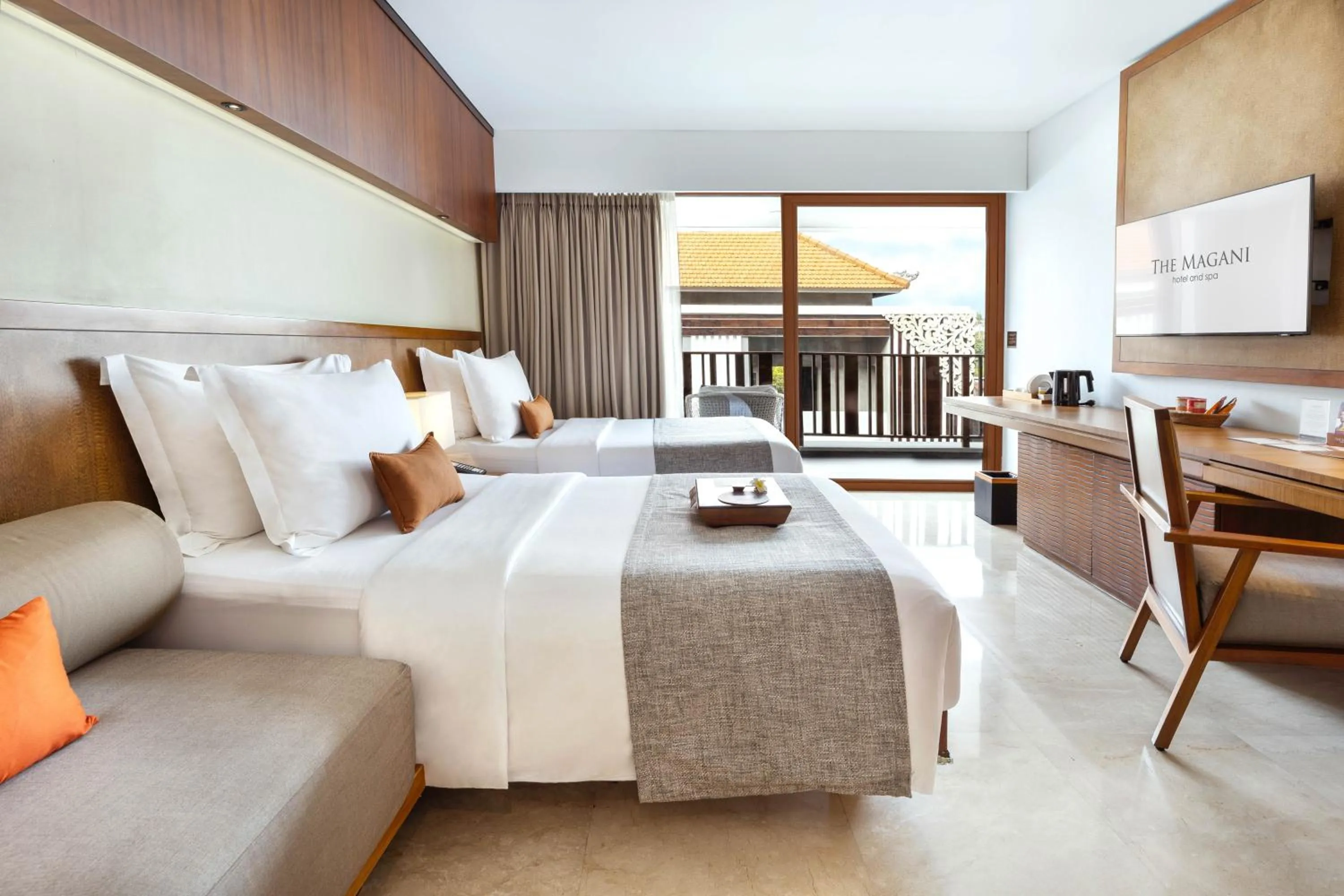 Bedroom, Bed in The Magani Hotel and Spa