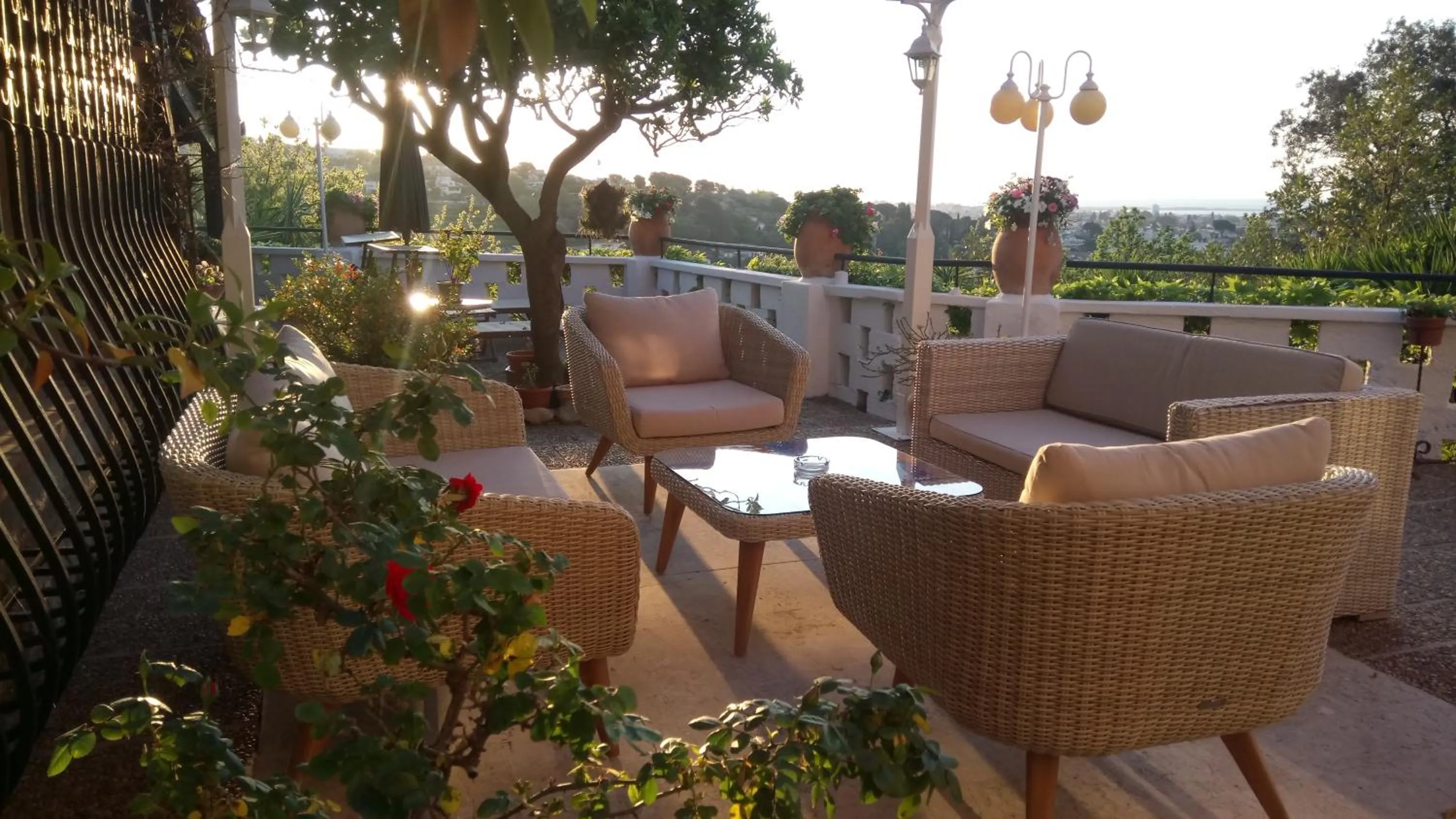 Sea view in Chambres d'hôtes Les Terrasses du Soleil