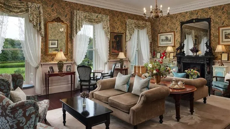 Seating area in Ballyseede Castle