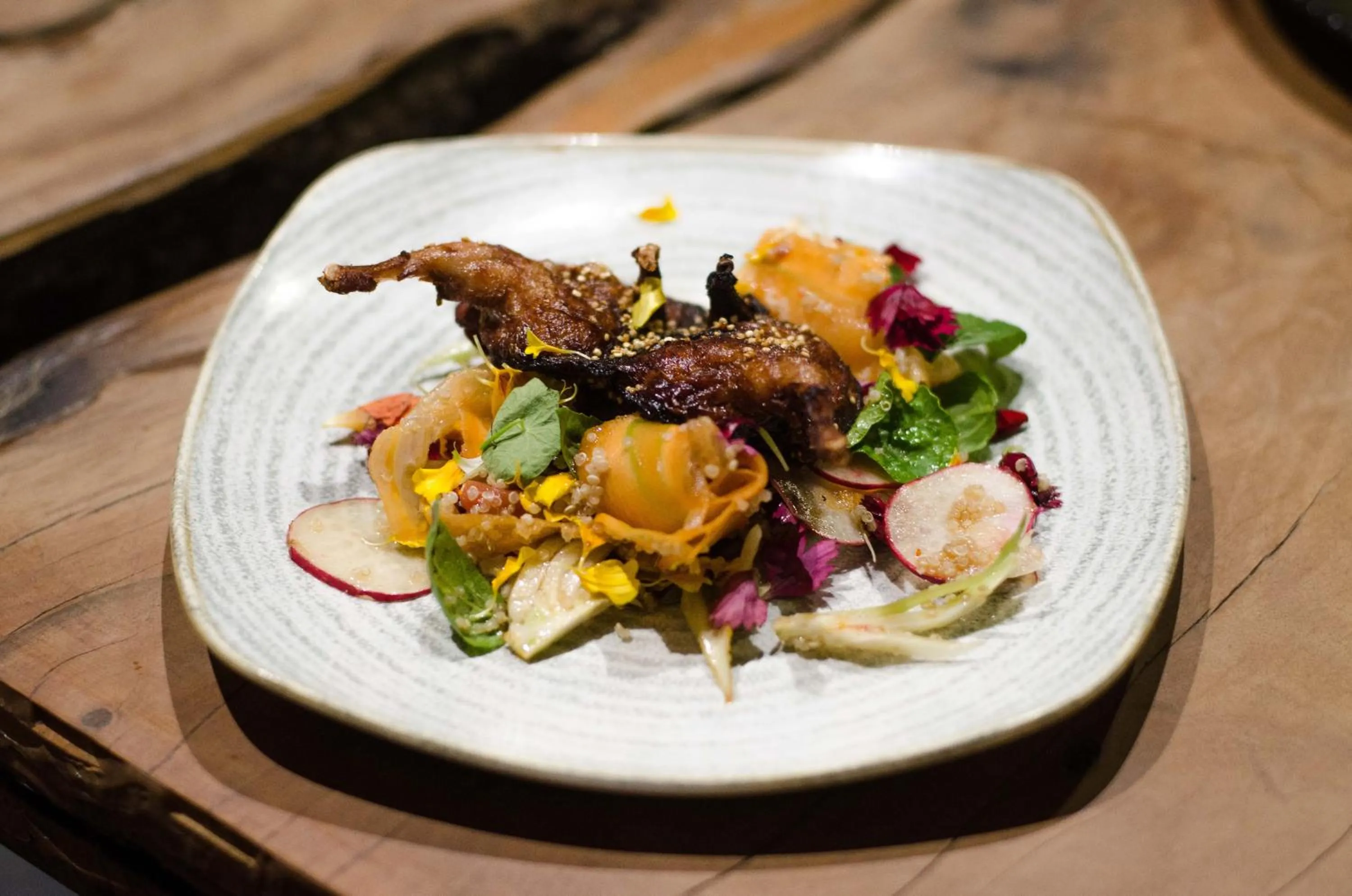 Food in Summerfields Rose Retreat and Spa