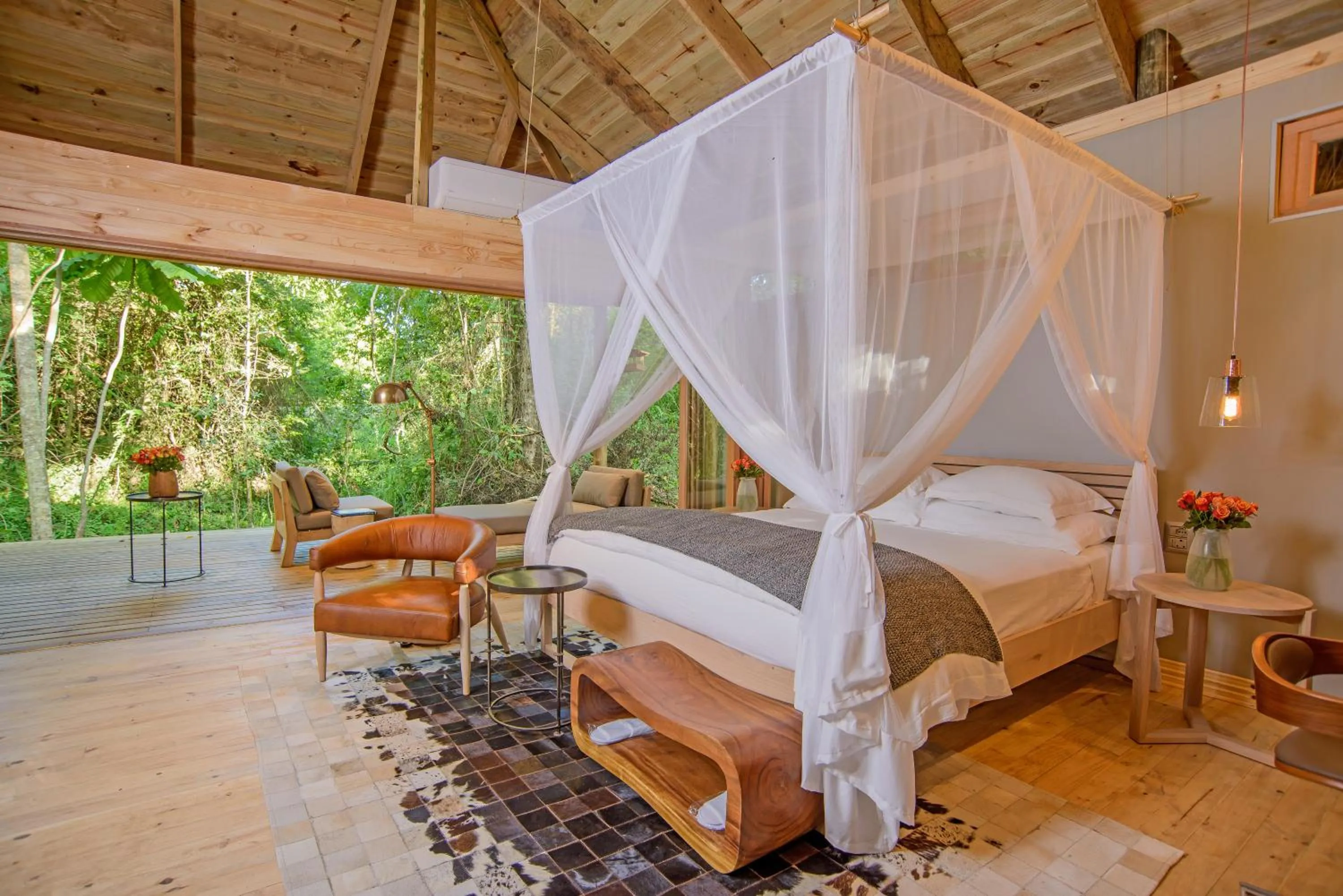 Balcony/Terrace, Bed in Summerfields Rose Retreat and Spa