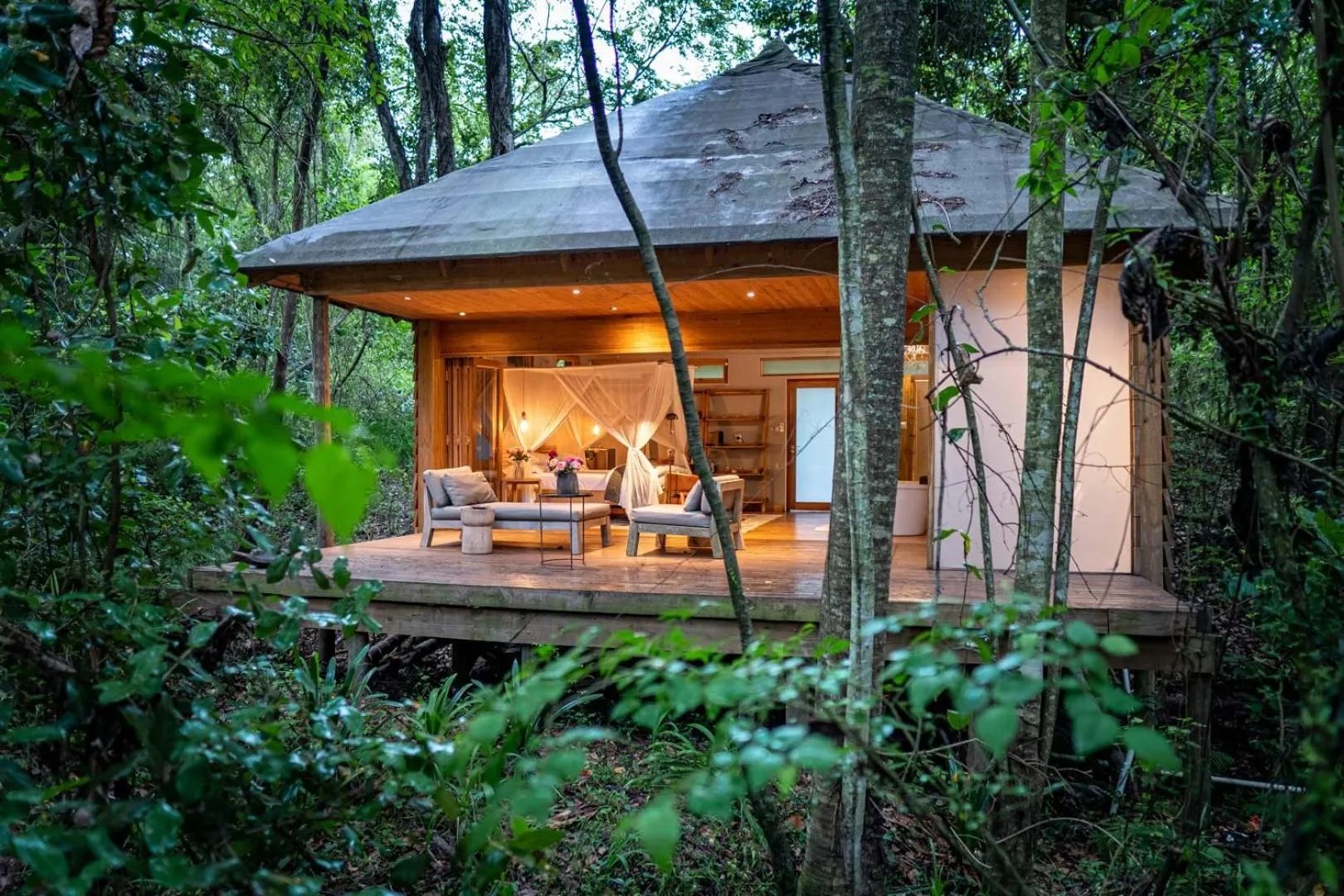 View (from property/room) in Summerfields Rose Retreat and Spa