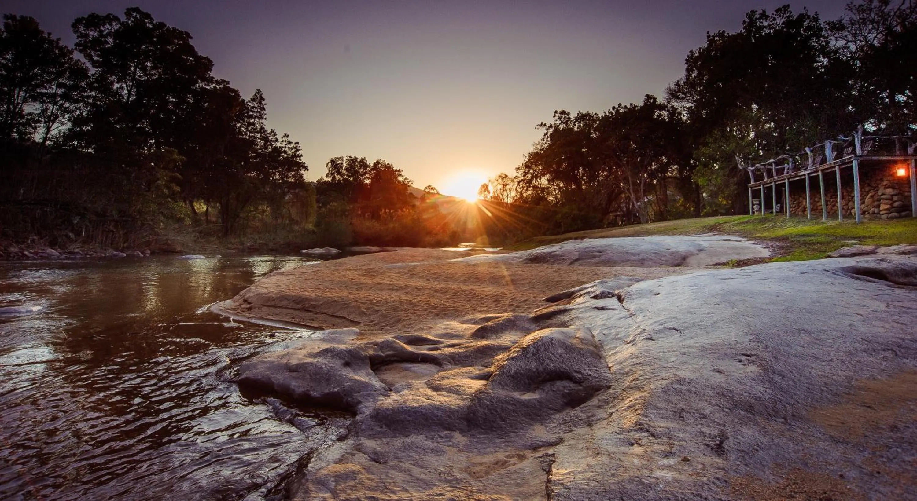 On site in Summerfields Rose Retreat and Spa