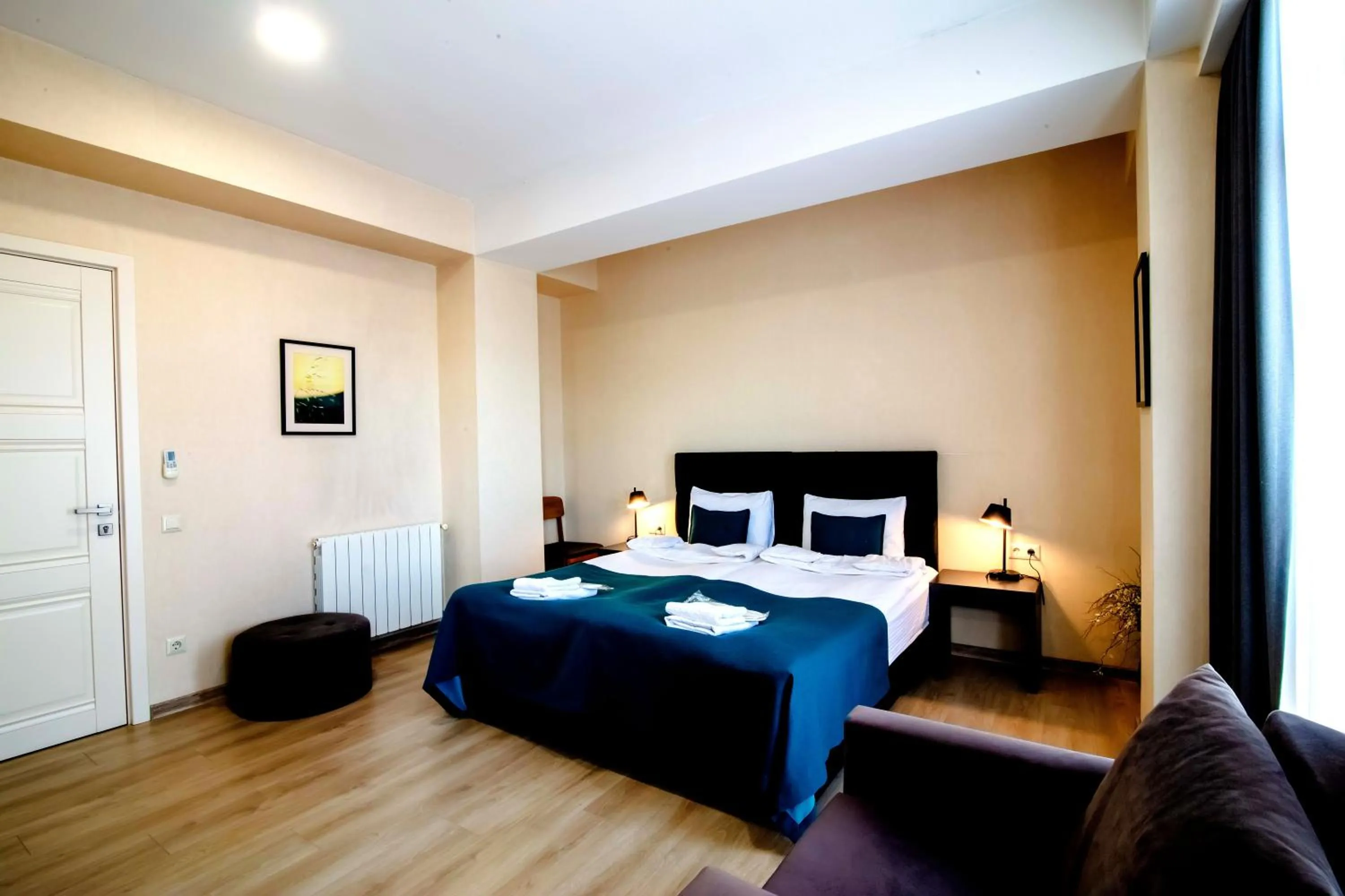 Bed in Hotel Avlabari Terrace