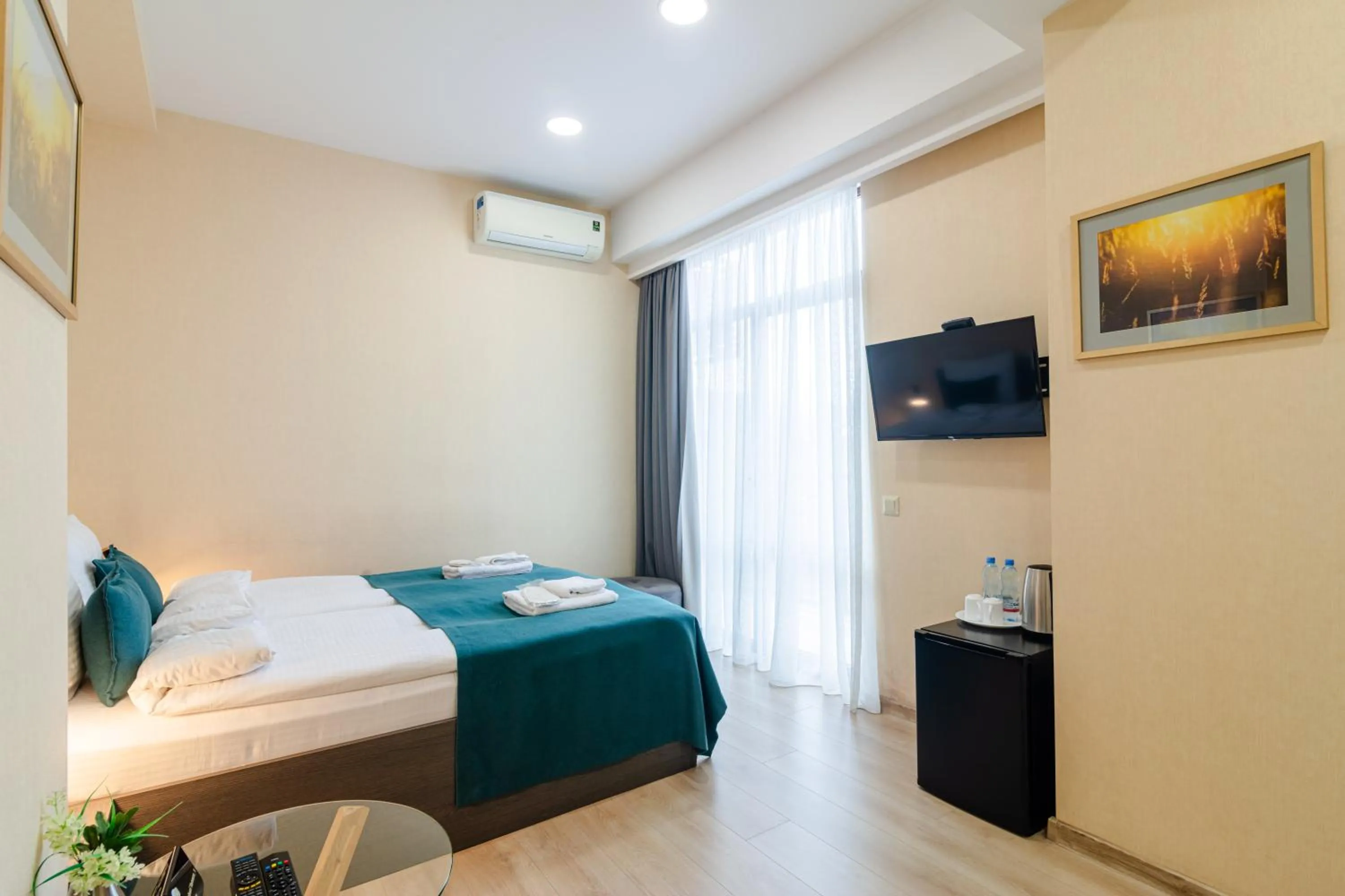 Bed in Hotel Avlabari Terrace