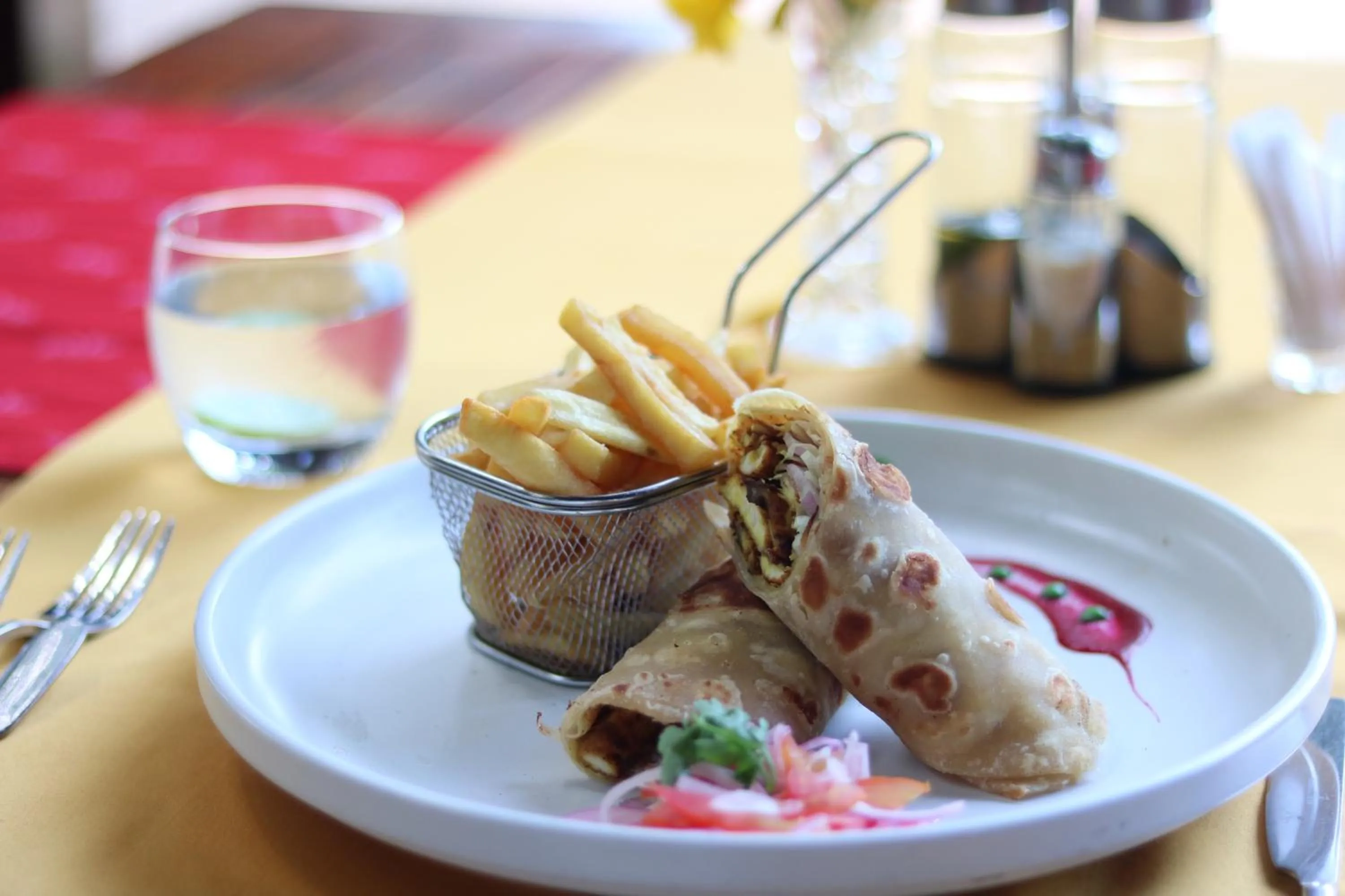 Food close-up in Essque Zalu Zanzibar