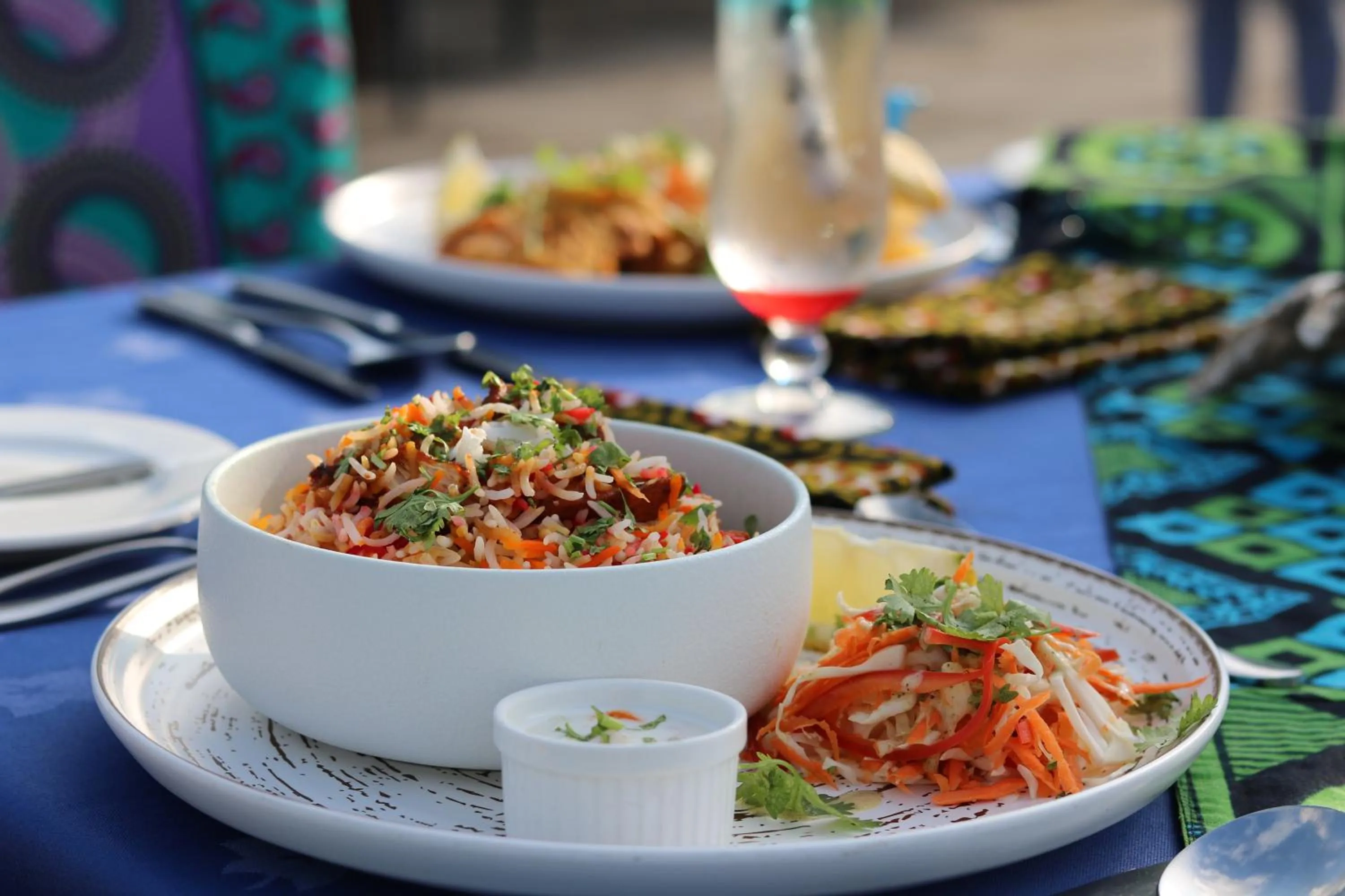 Food close-up in Essque Zalu Zanzibar