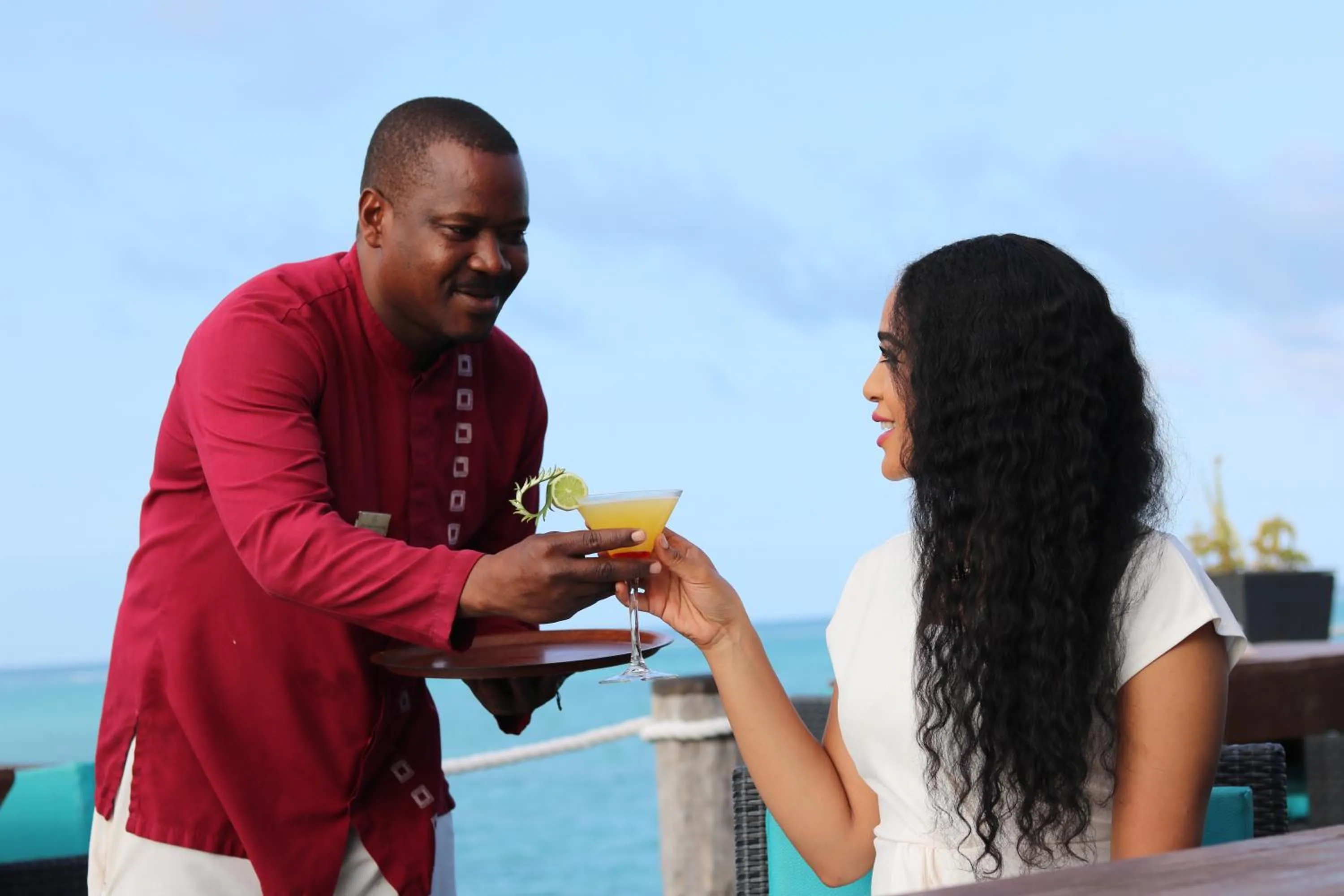 Food and drinks in Essque Zalu Zanzibar