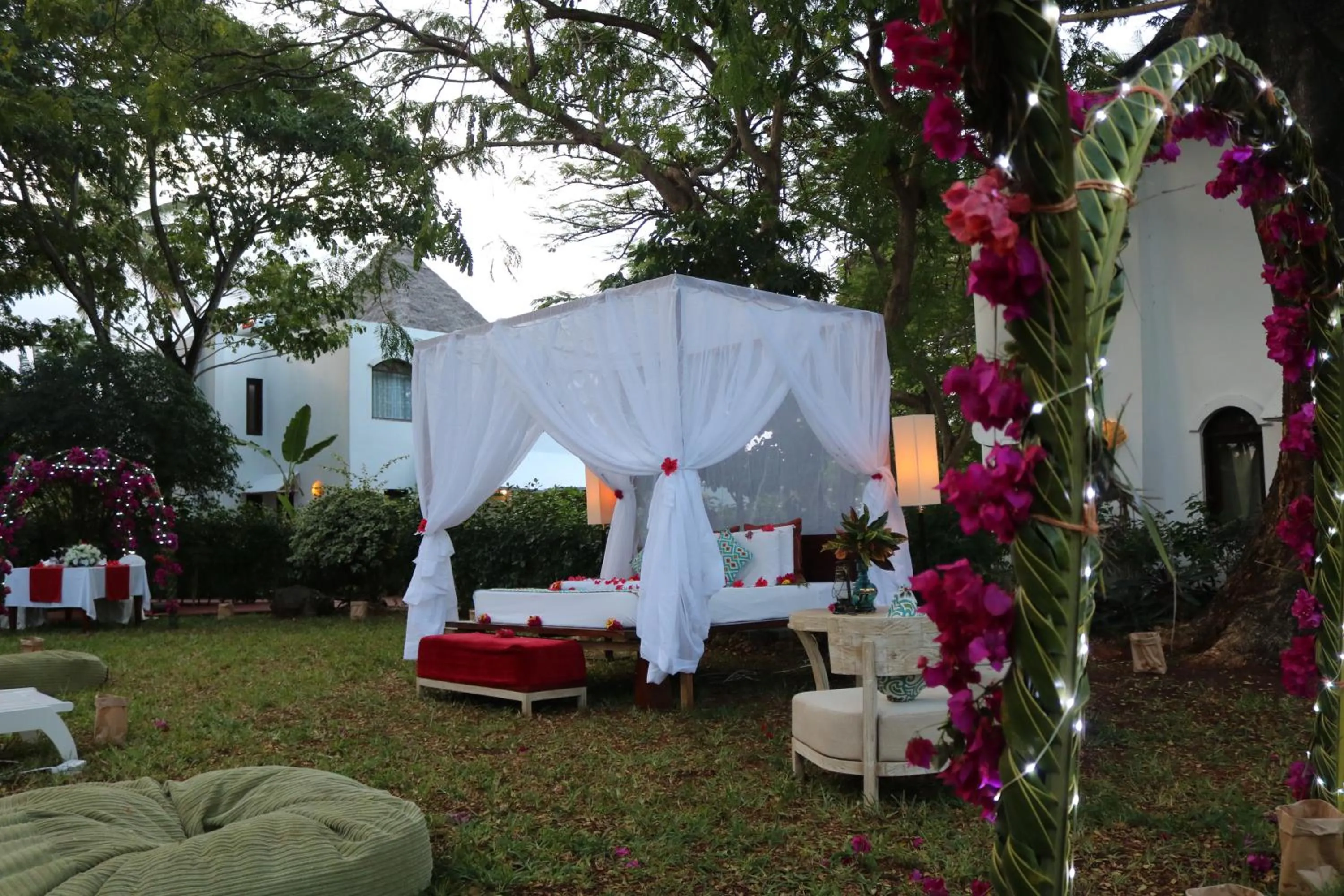 Bed in Essque Zalu Zanzibar