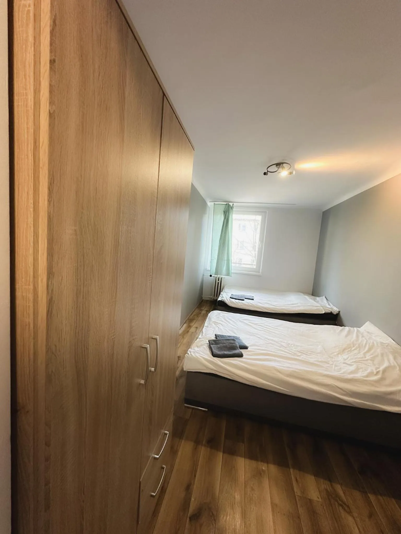 Bed in Kwadrat B&B Spiechowicza