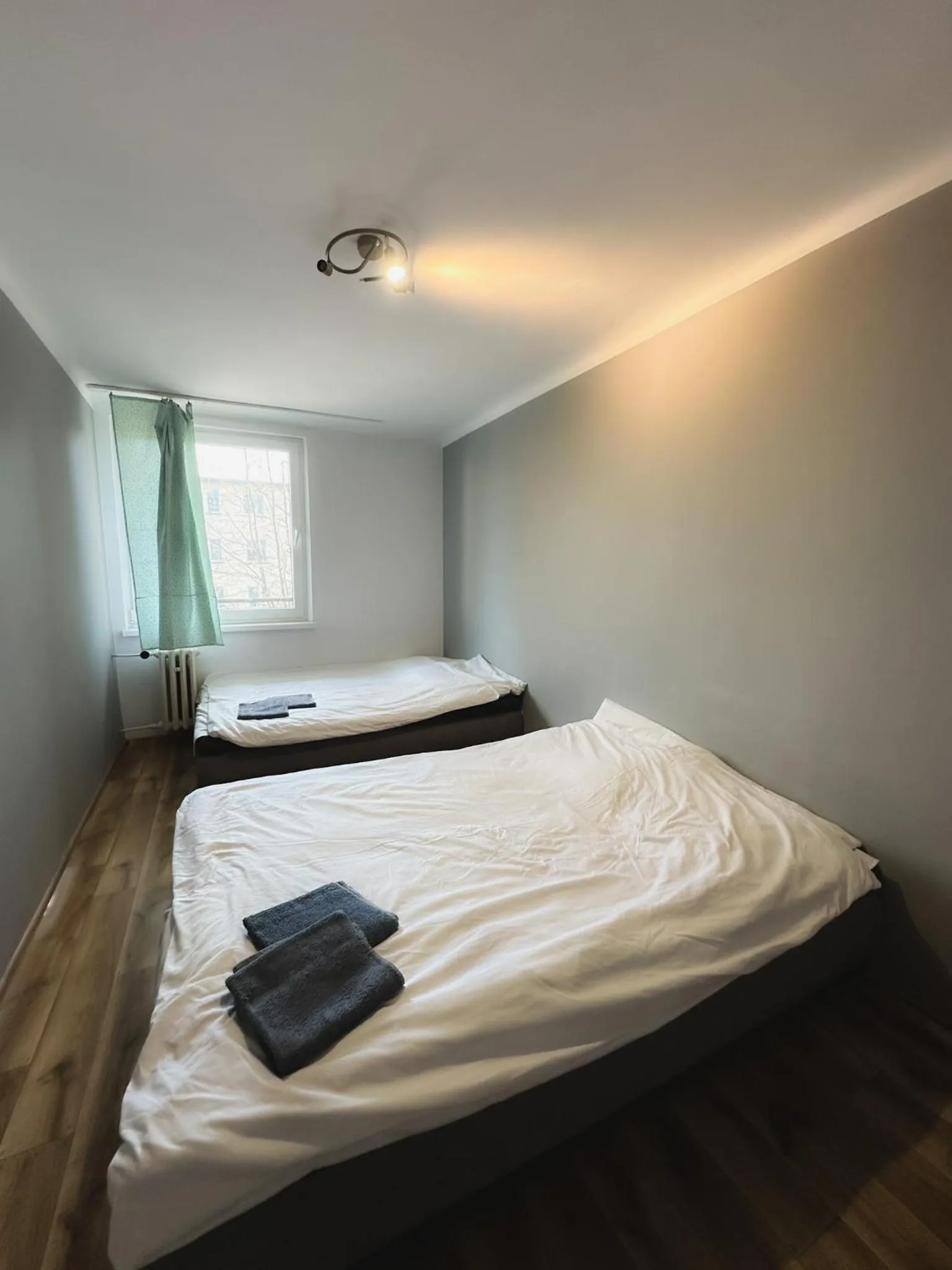 Bed in Kwadrat B&B Spiechowicza