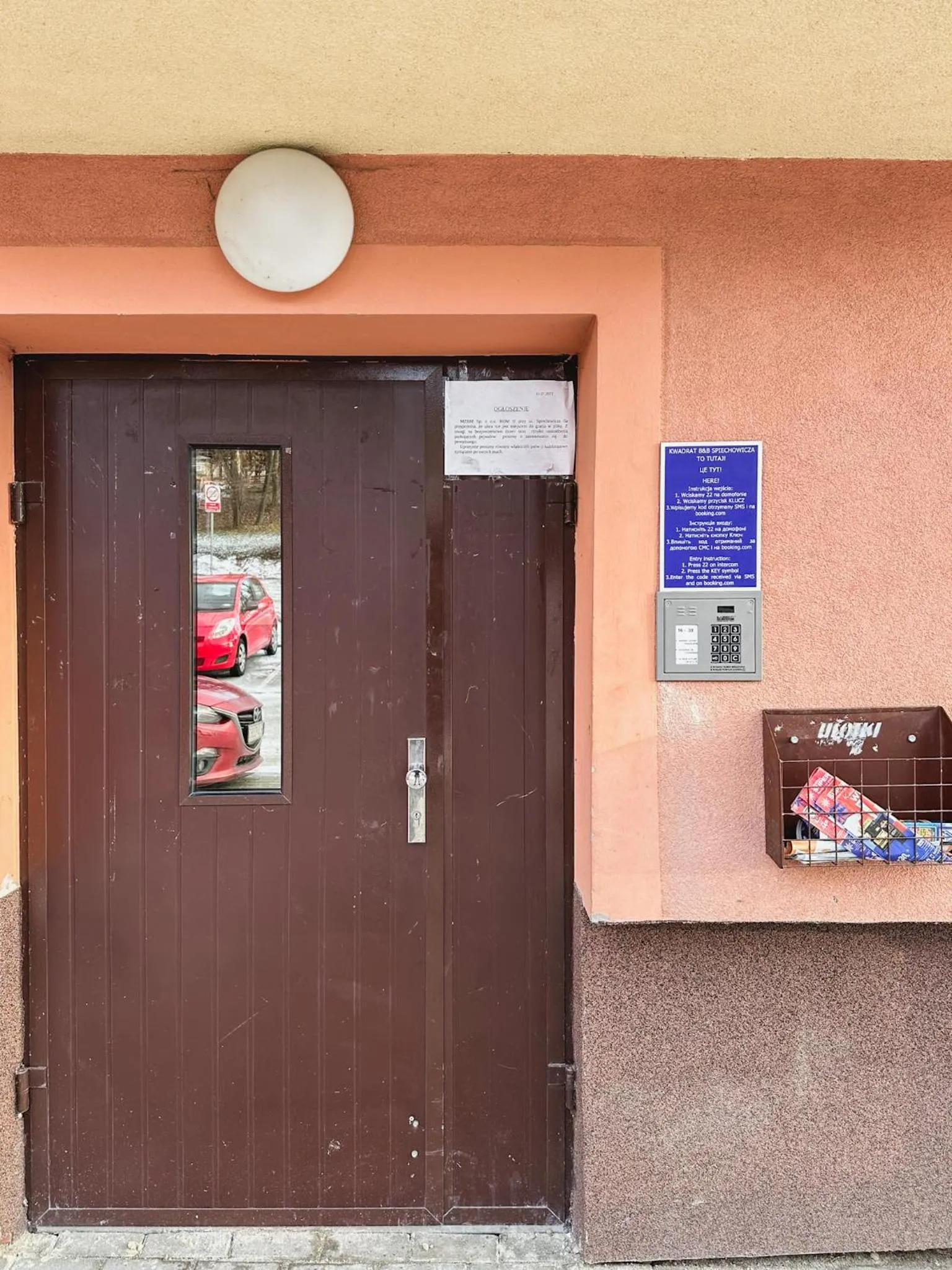 Property building in Kwadrat B&B Spiechowicza