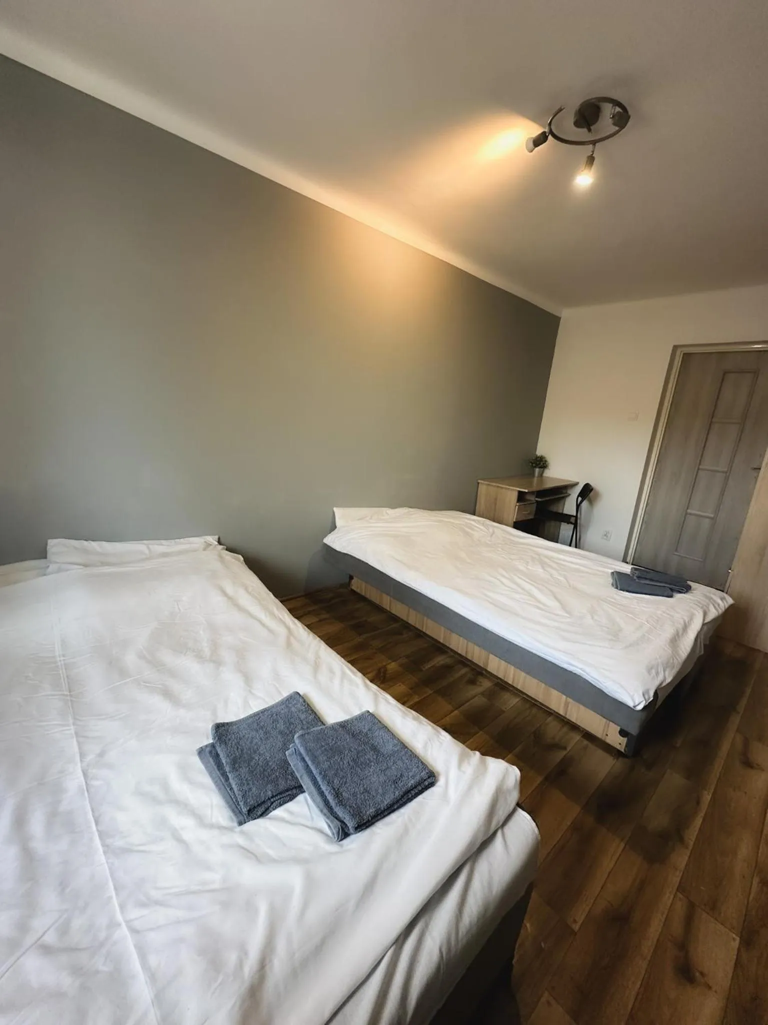 Bed in Kwadrat B&B Spiechowicza