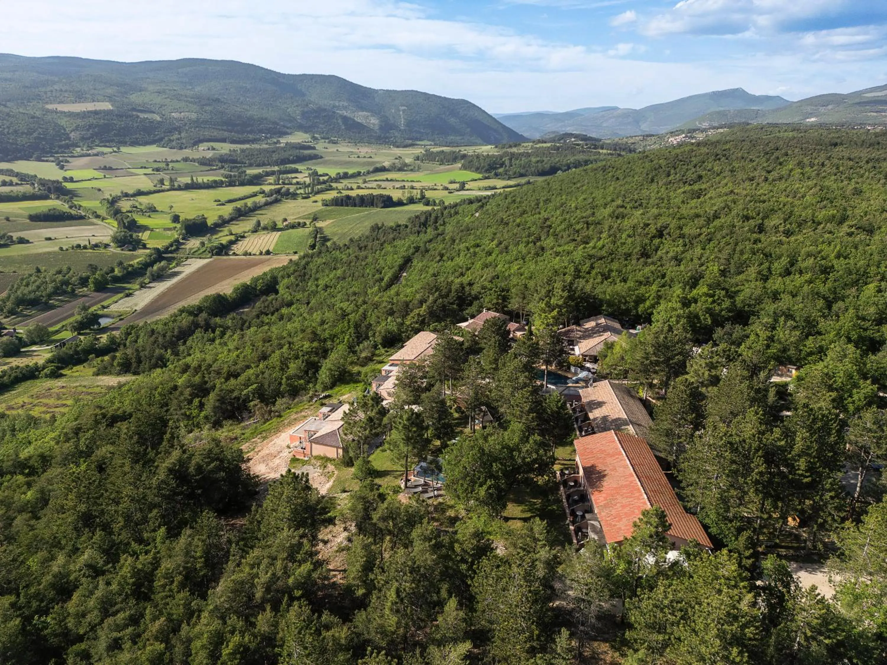 Patio in Domaine du Val de Sault
