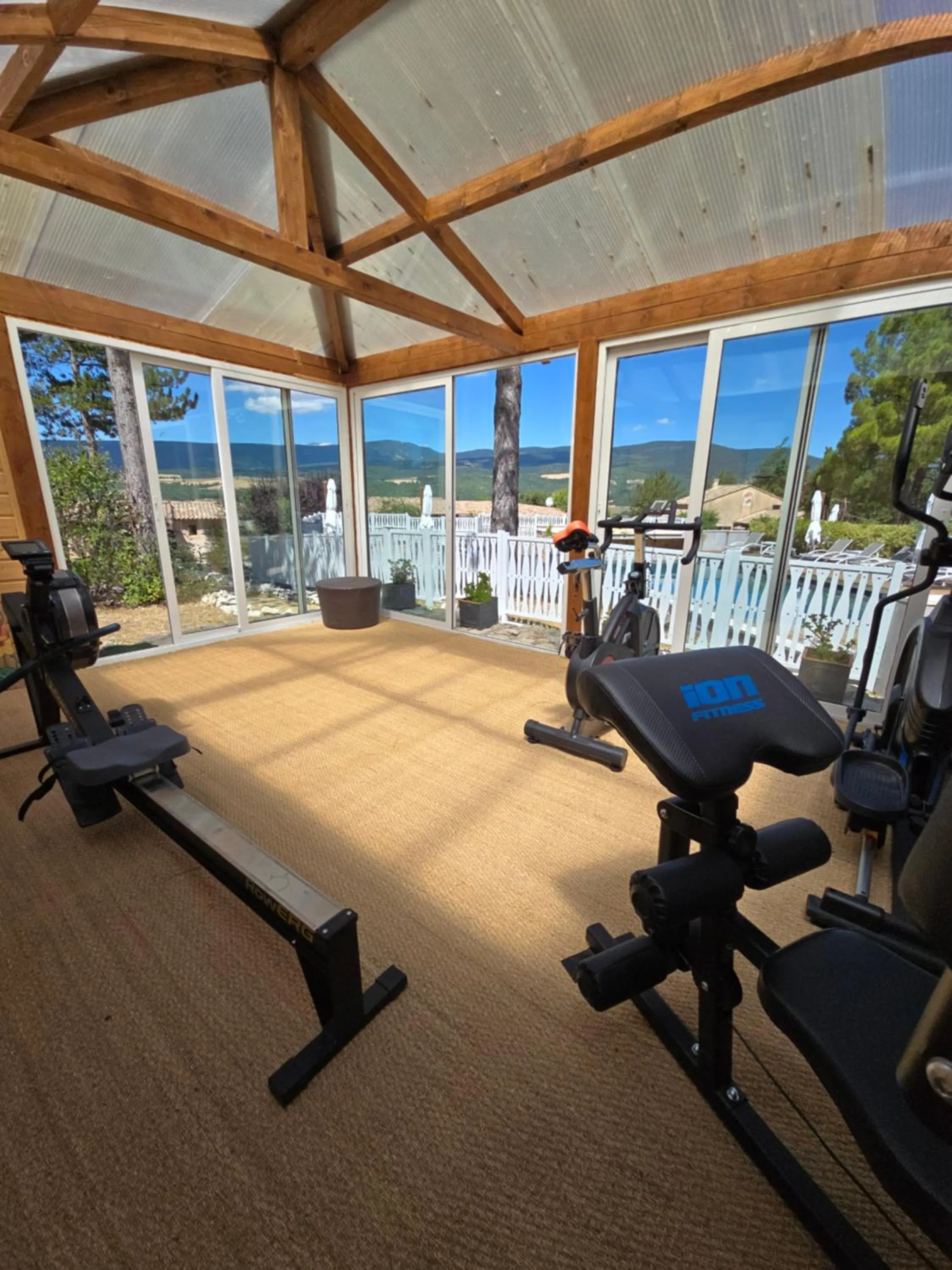 Fitness centre/facilities in Domaine du Val de Sault