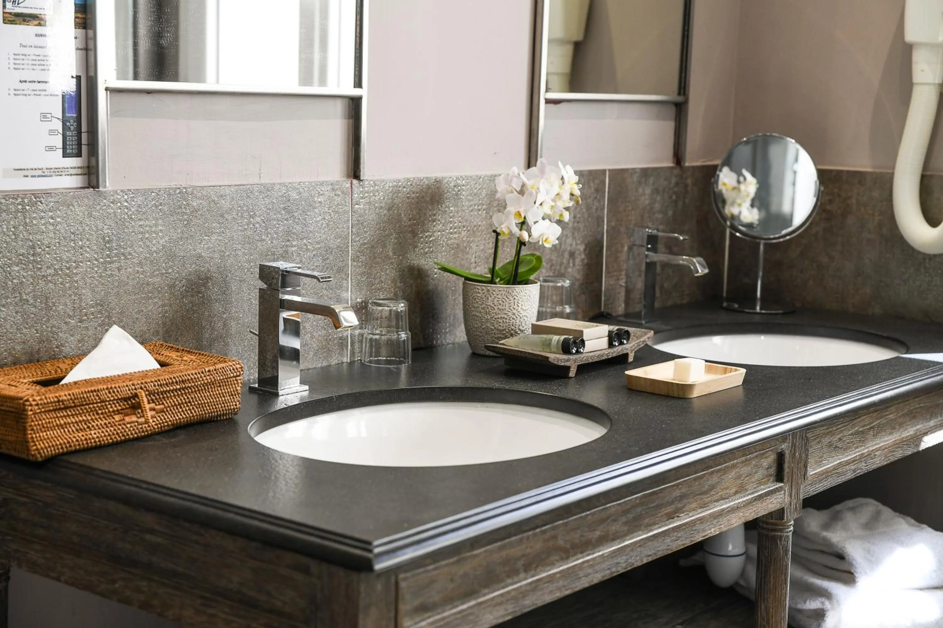 Bathroom in Domaine du Val de Sault