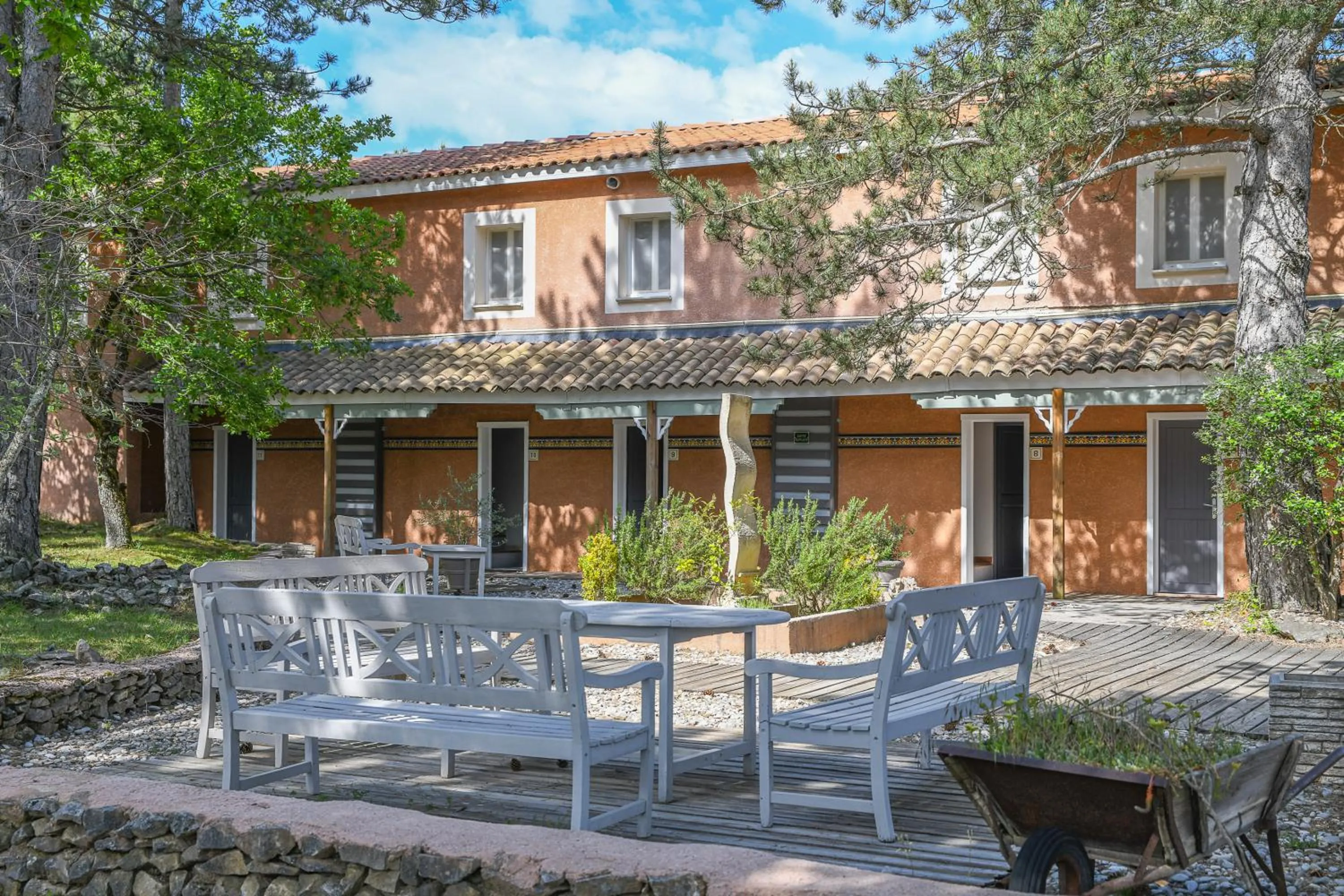 Patio in Domaine du Val de Sault