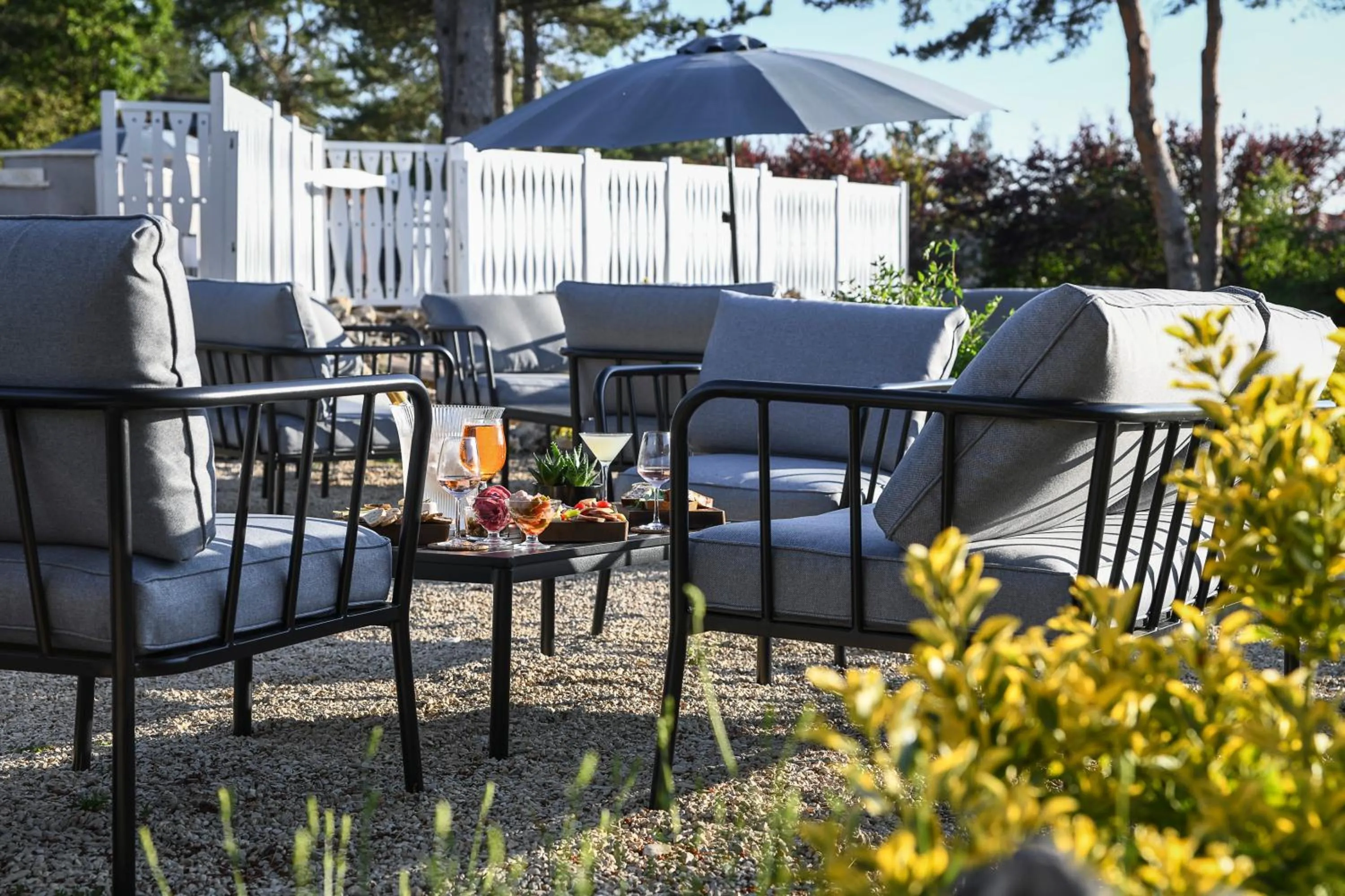 Patio in Domaine du Val de Sault