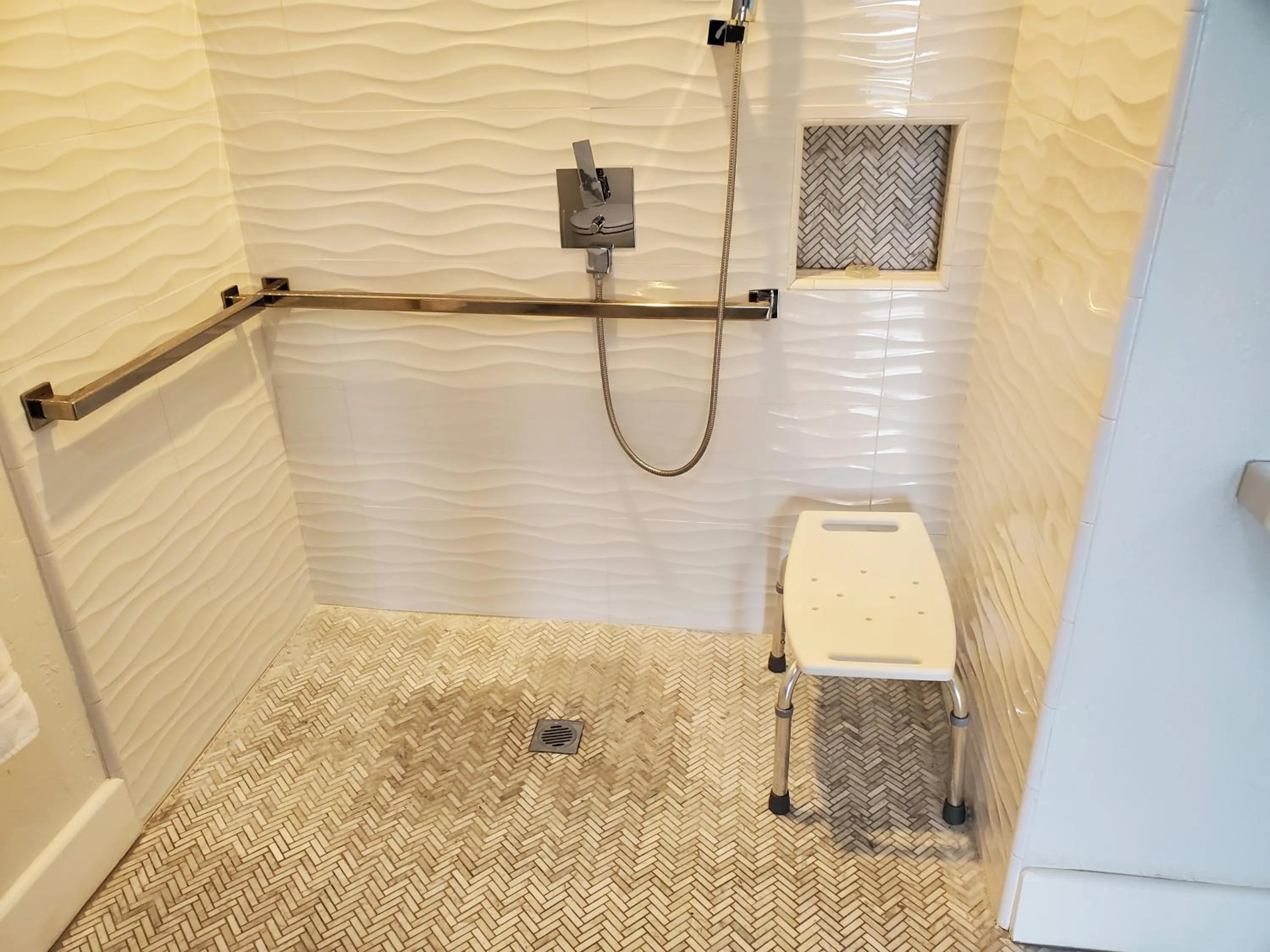 Shower in Point Arena Lighthouse