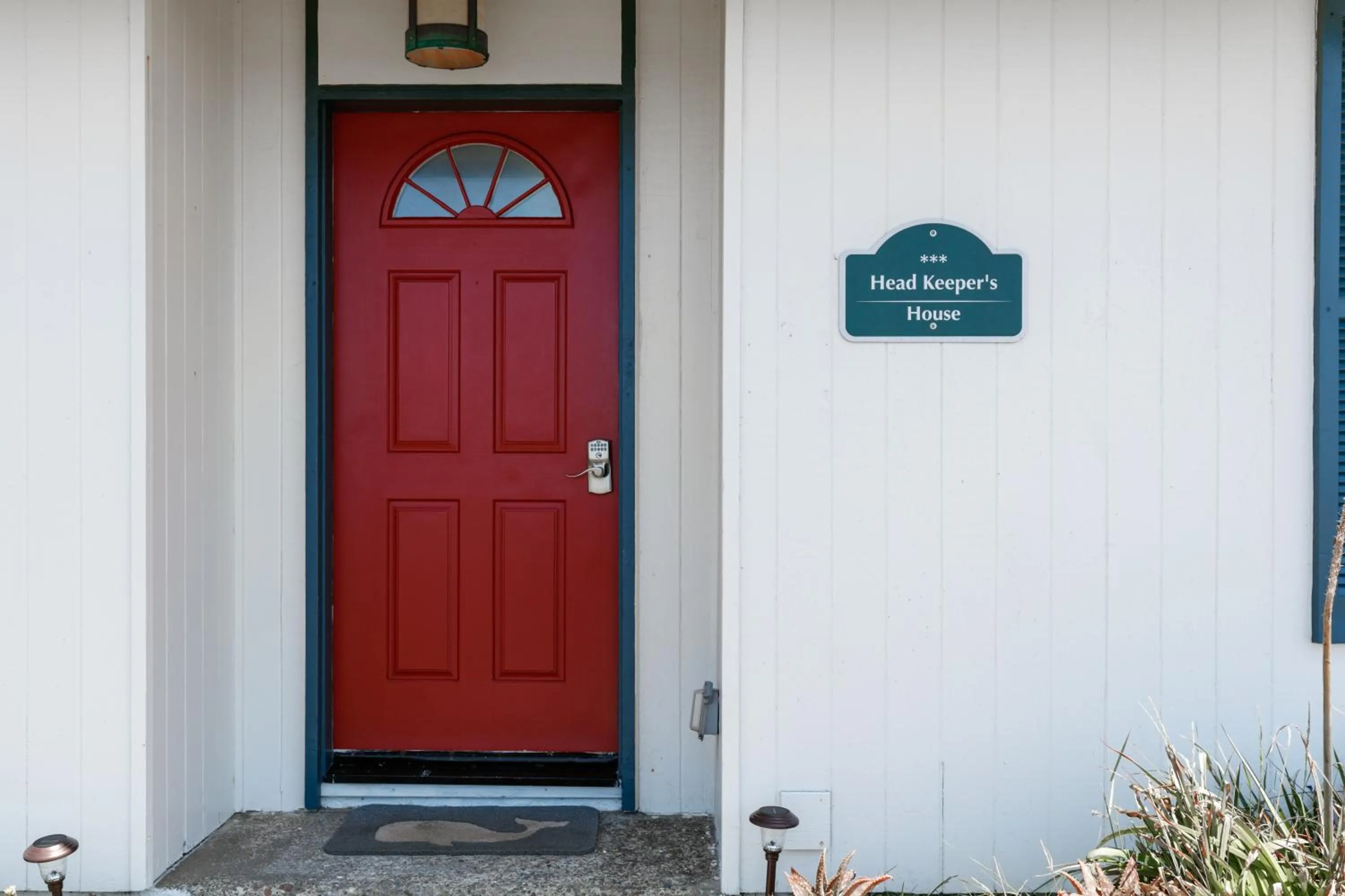 Facade/entrance in Point Arena Lighthouse